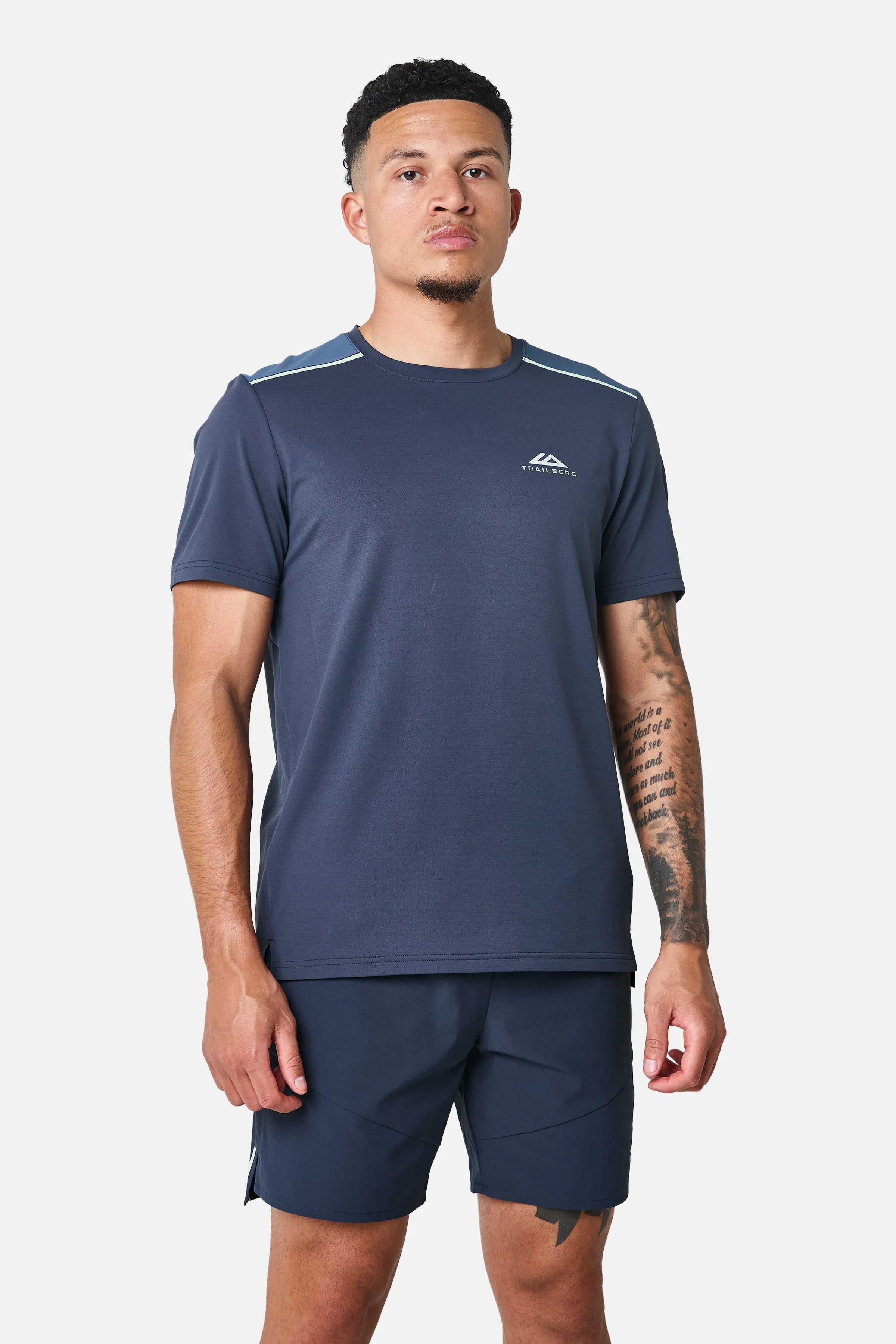 Zone Tee - Storm Blue/Breeze sold by Trailberg product image thumbnail 2