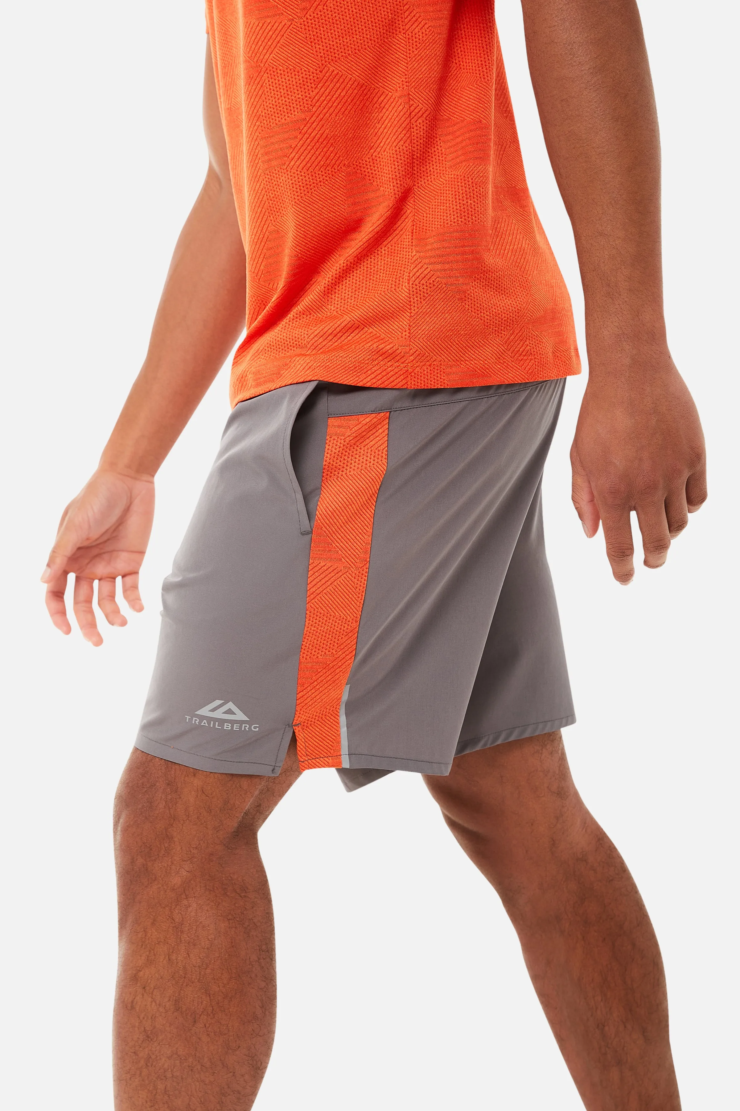 Dimension Short - Orange/Grey sold by Trailberg