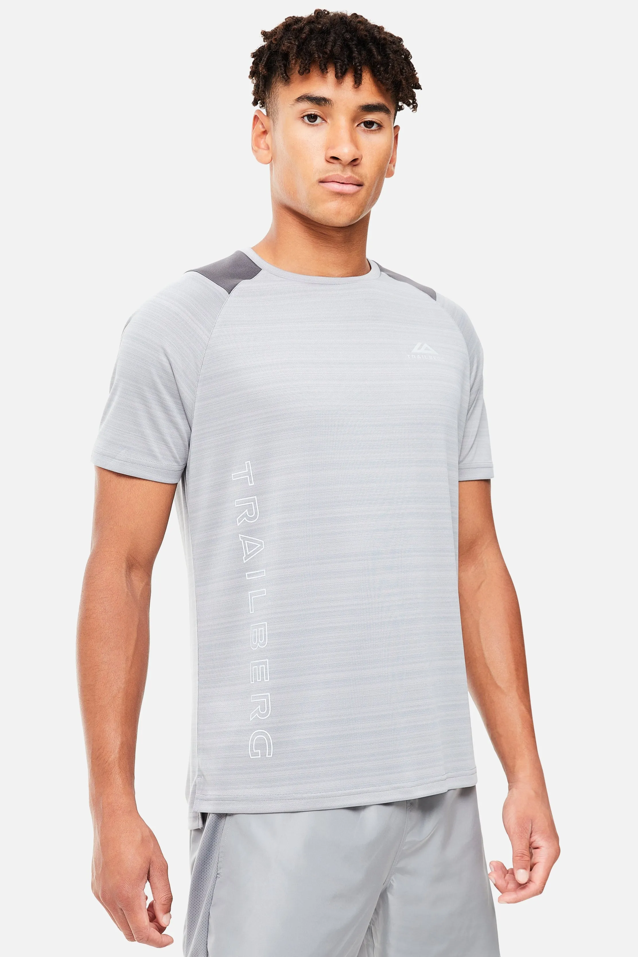 Triathlon Tee - Grey sold by Trailberg
