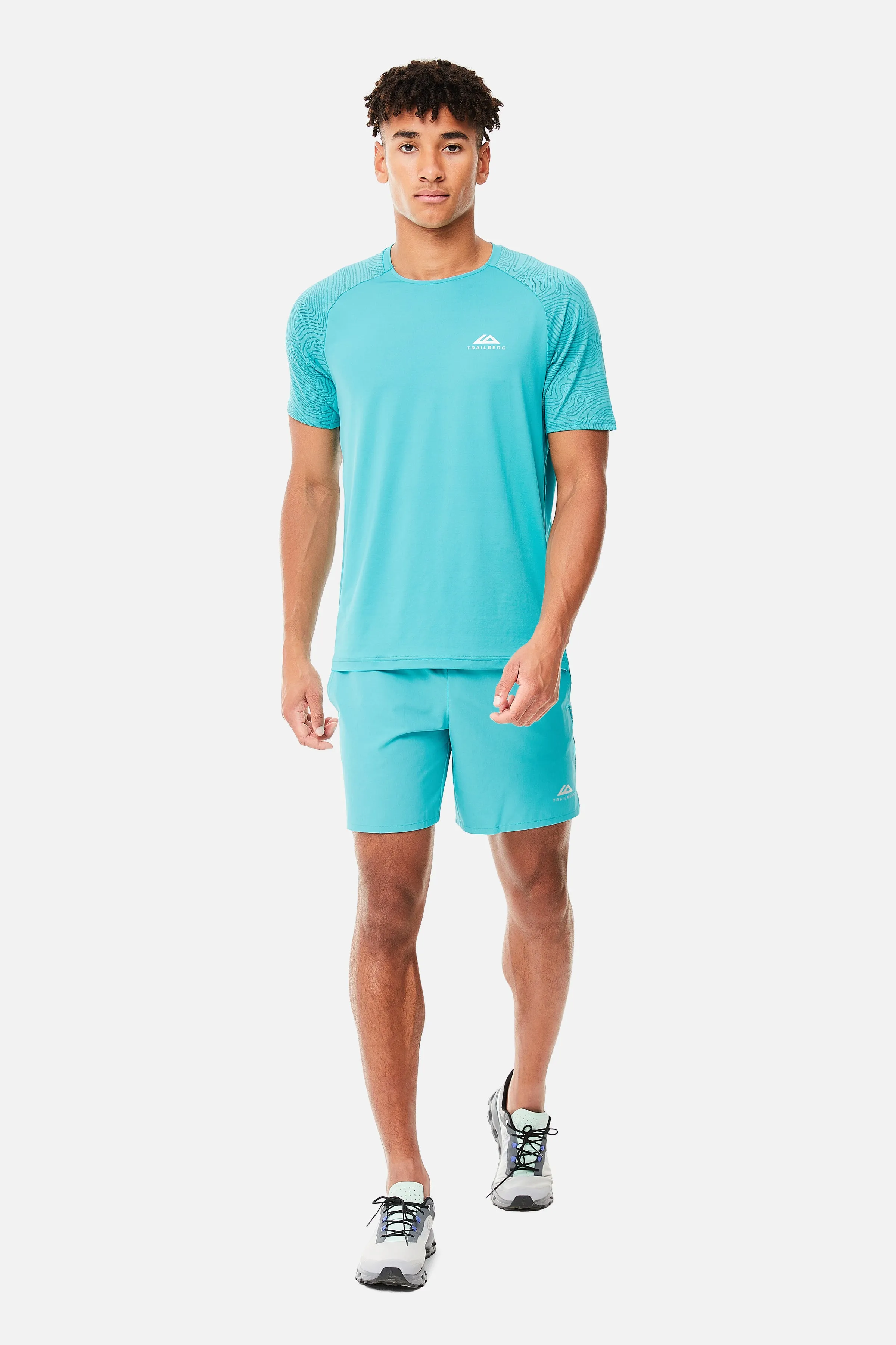 Geo Tee - Turquoise sold by Trailberg product image thumbnail 3