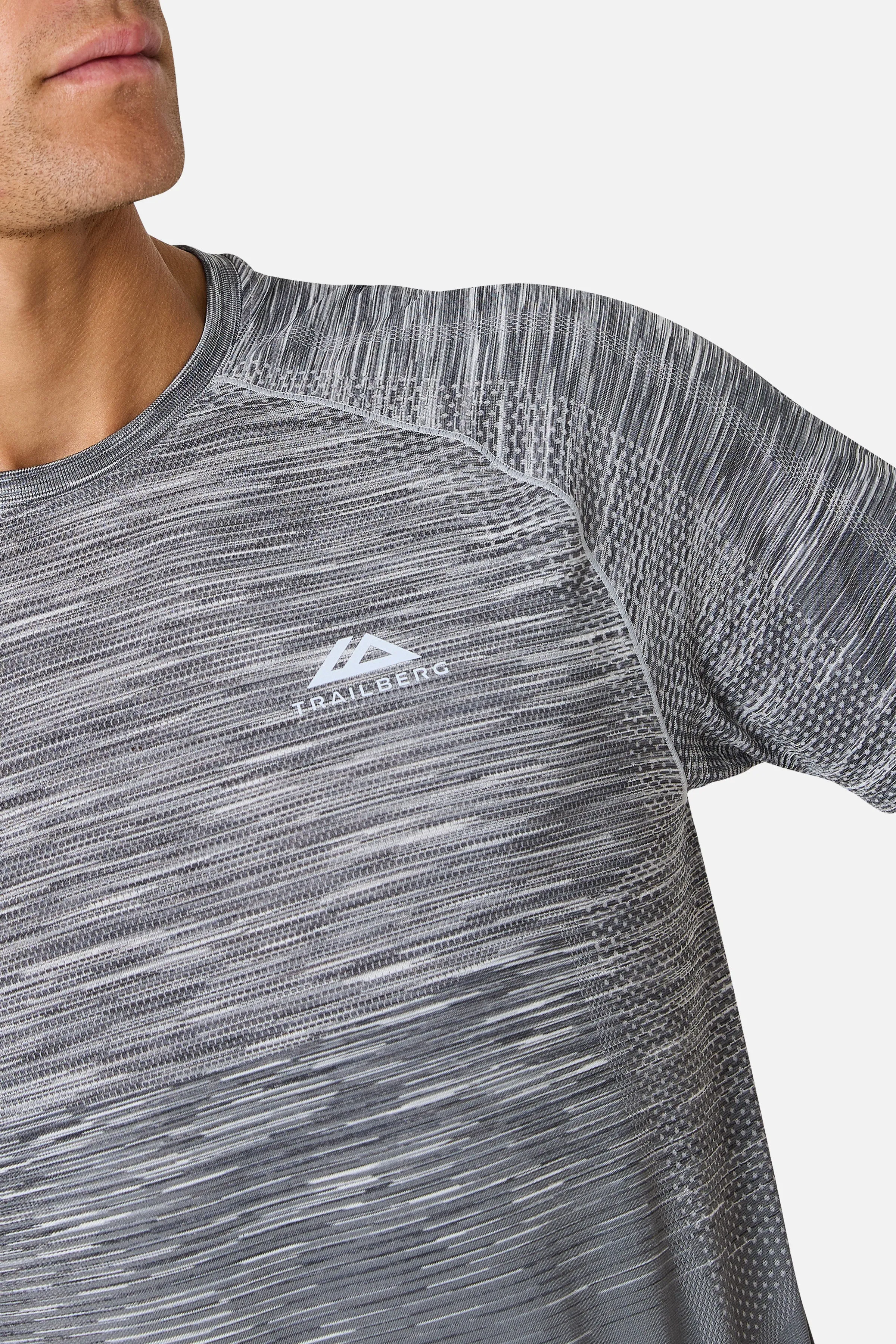 Arc Seamless 2.0 Tee - Nightfall Grey/Graphite Grey/Ash Grey/Lunar Grey sold by Trailberg product image thumbnail 2