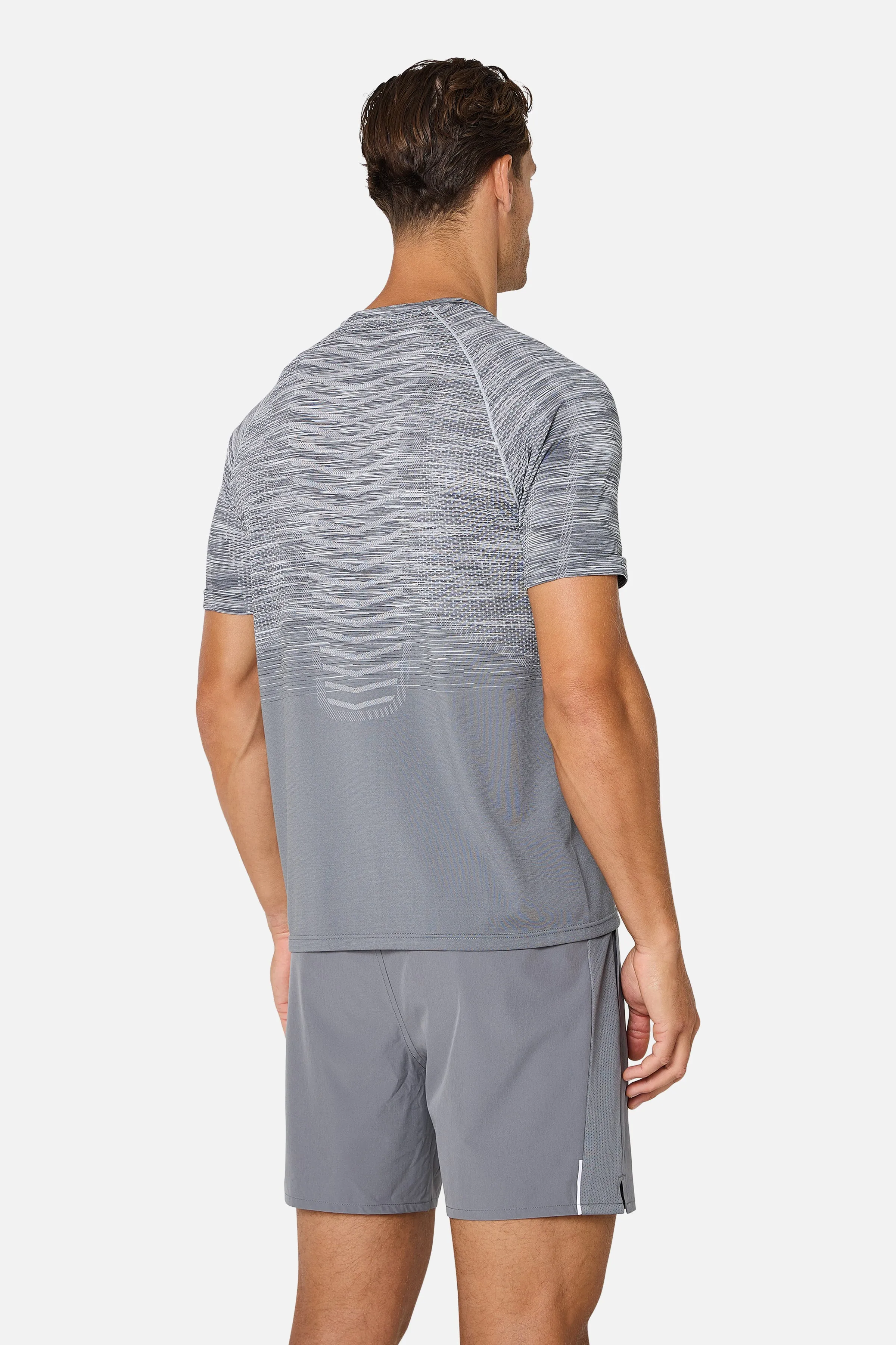 Arc Seamless 2.0 Tee - Nightfall Grey/Graphite Grey/Ash Grey/Lunar Grey sold by Trailberg product image thumbnail 3