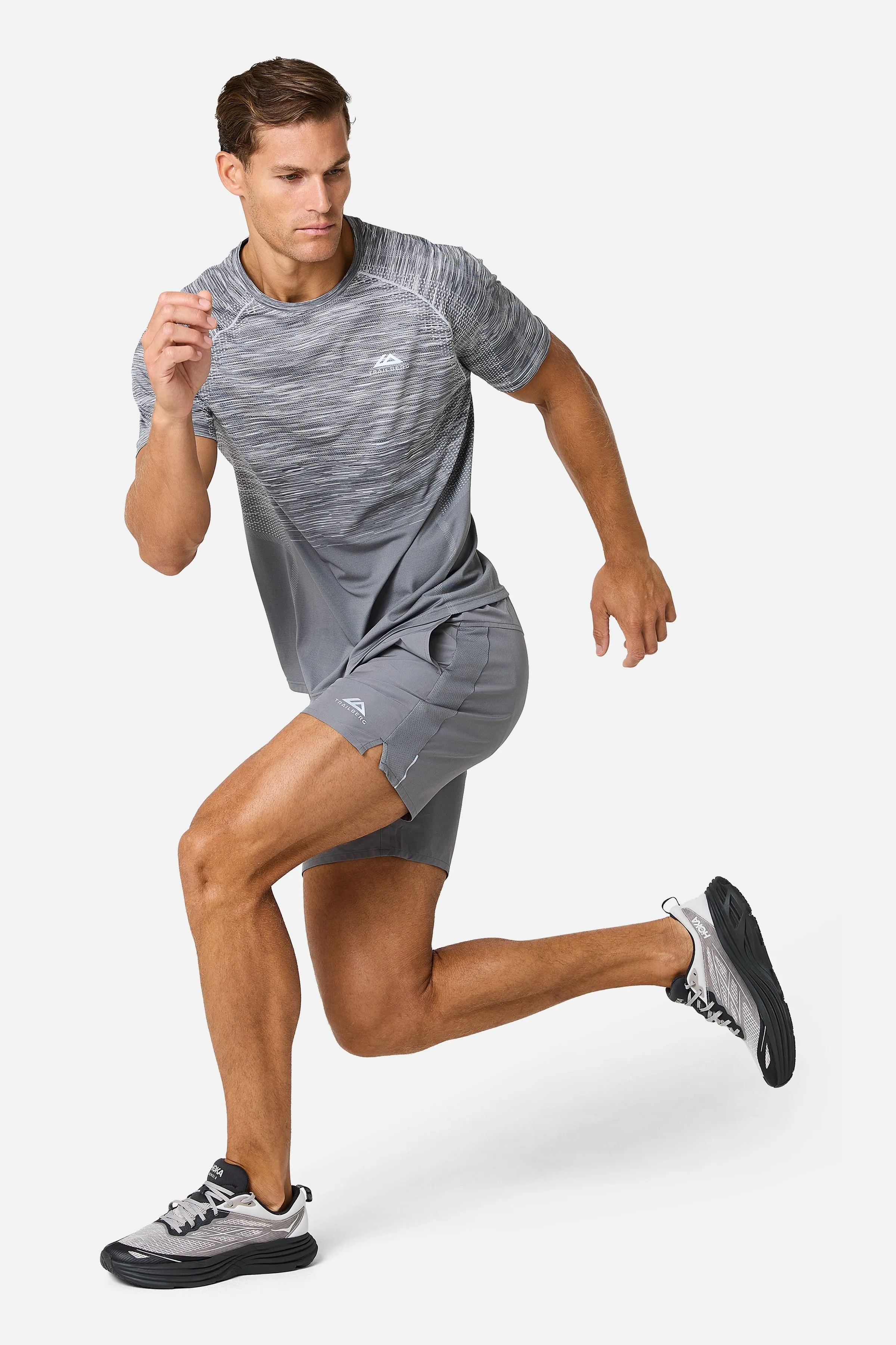 Arc Seamless 2.0 Tee - Nightfall Grey/Graphite Grey/Ash Grey/Lunar Grey sold by Trailberg product image thumbnail 5