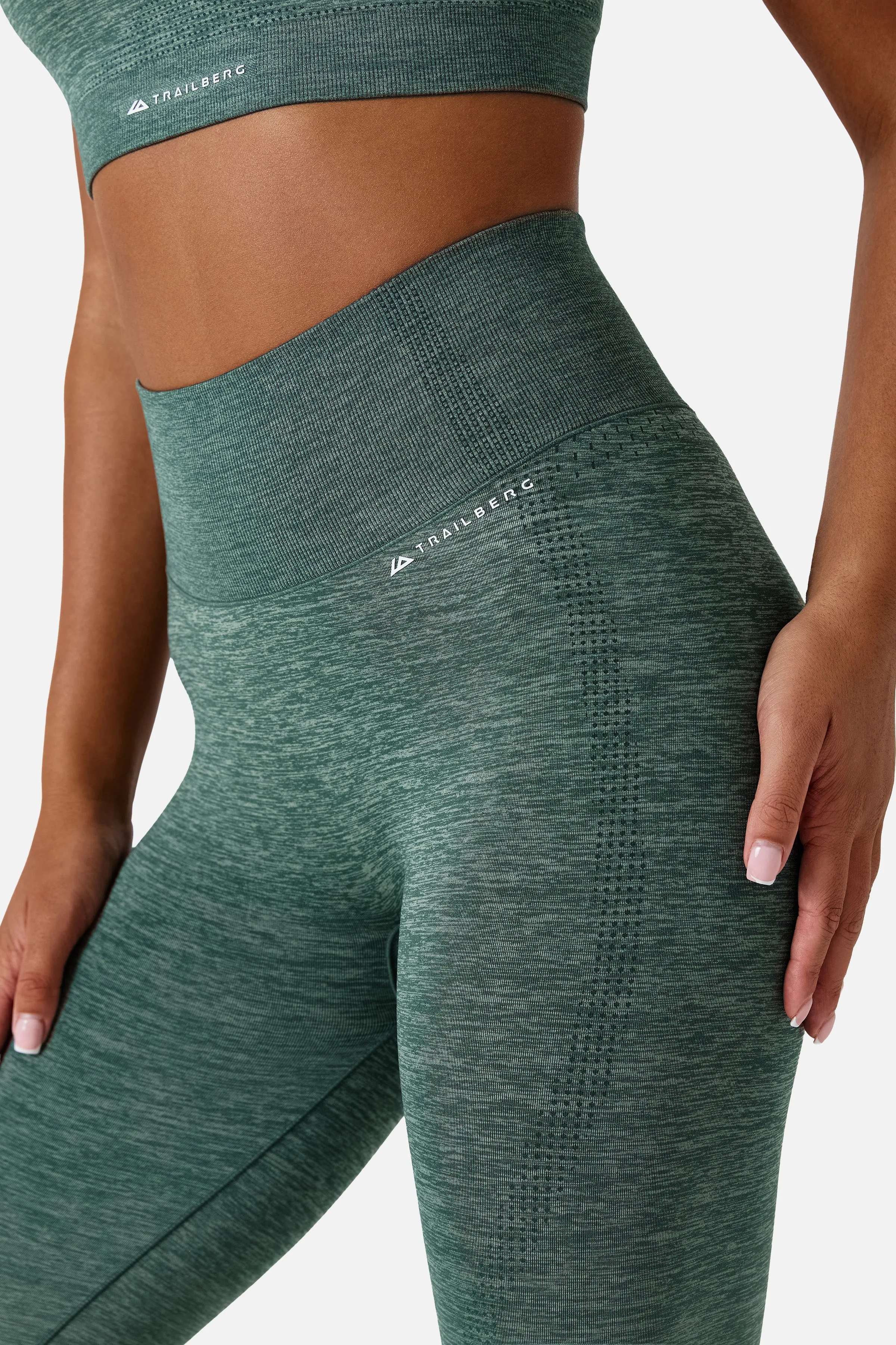 Womens Evocurve Seamless Legging - Aloe Frost sold by Trailberg product image thumbnail 2