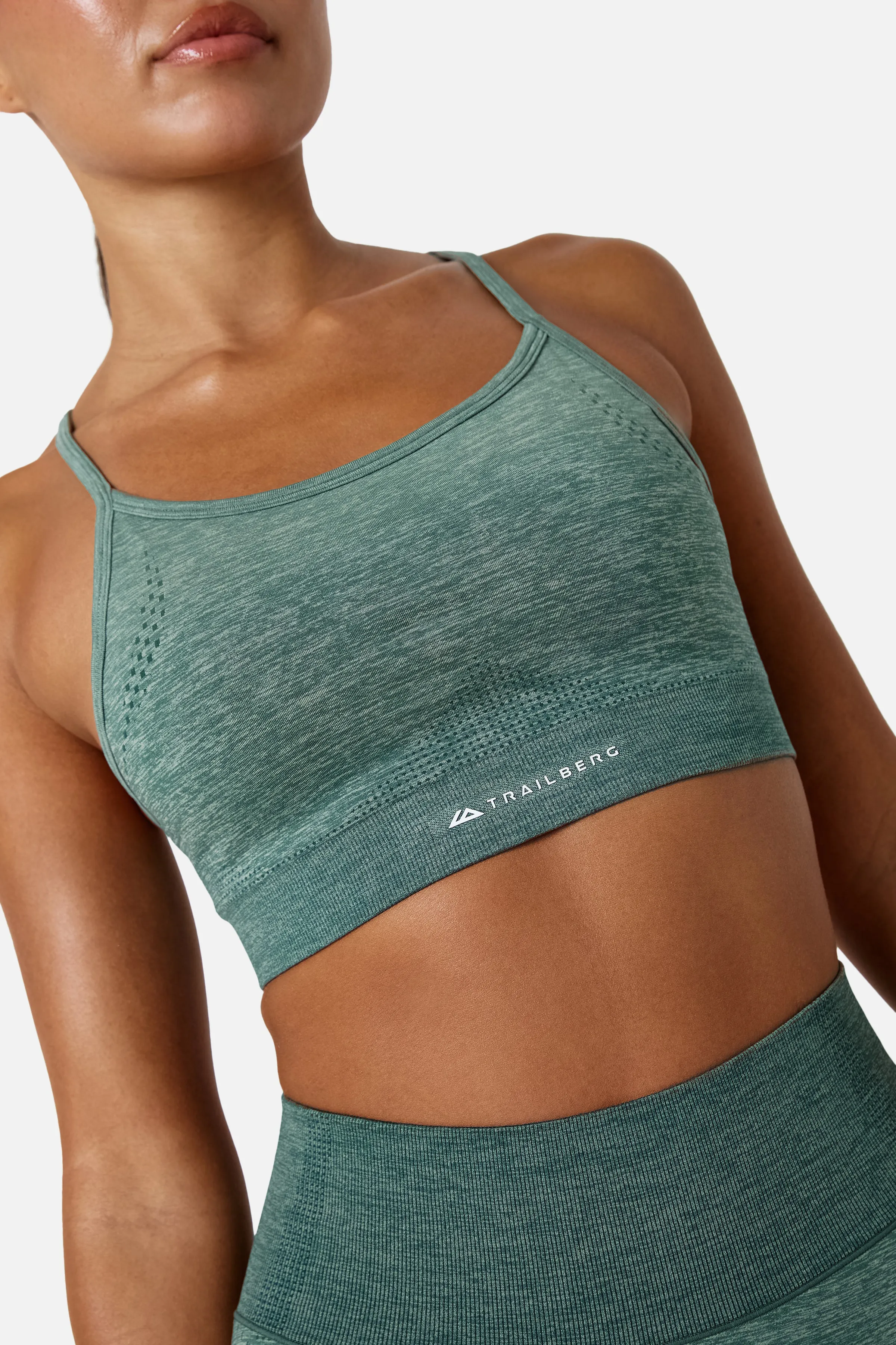 Womens Evocurve Seamless Strappy Bra - Aloe Frost sold by Trailberg product image thumbnail 2