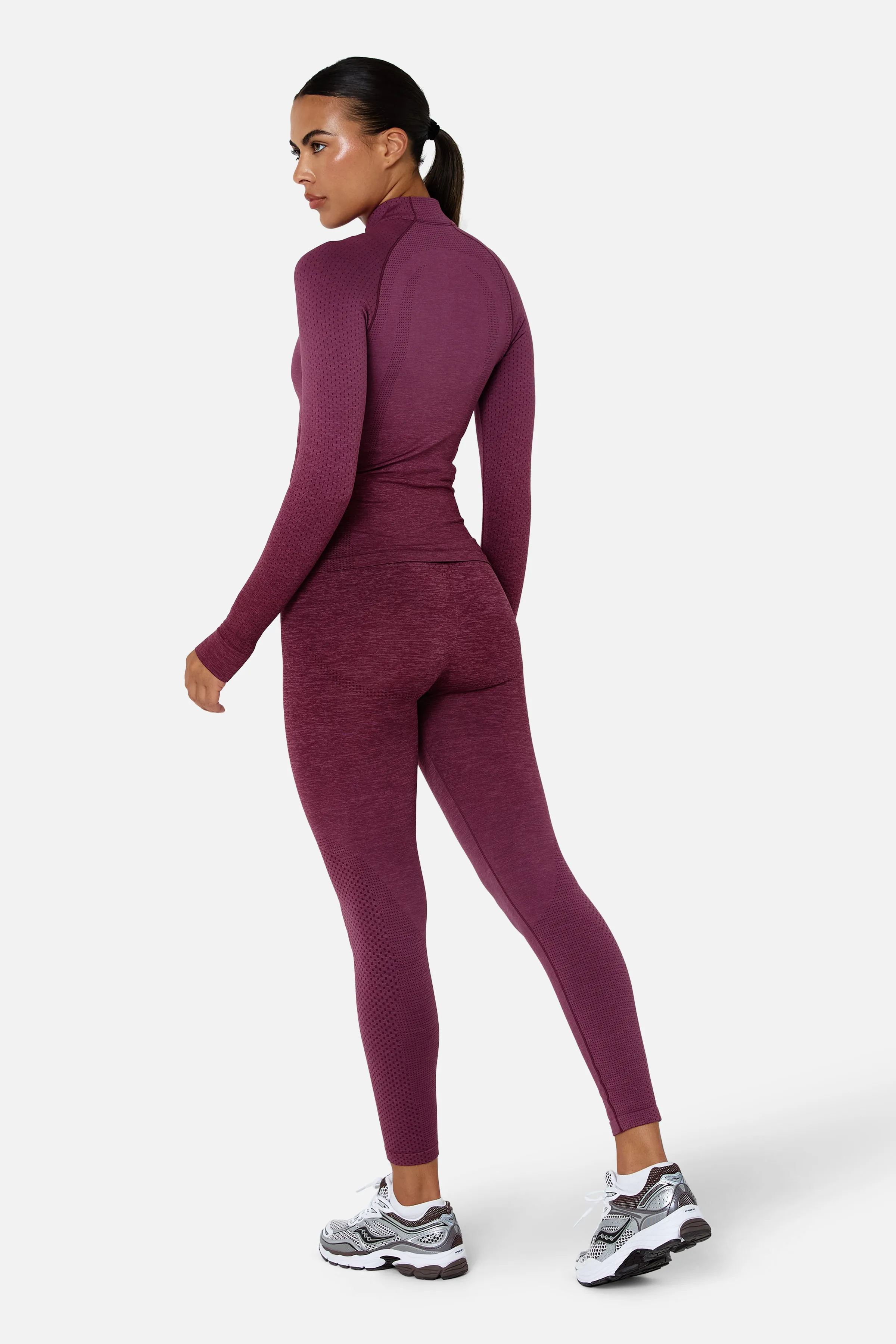 Womens Evocurve Seamless Jacket Set - Mineral Blush sold by Trailberg product image thumbnail 2
