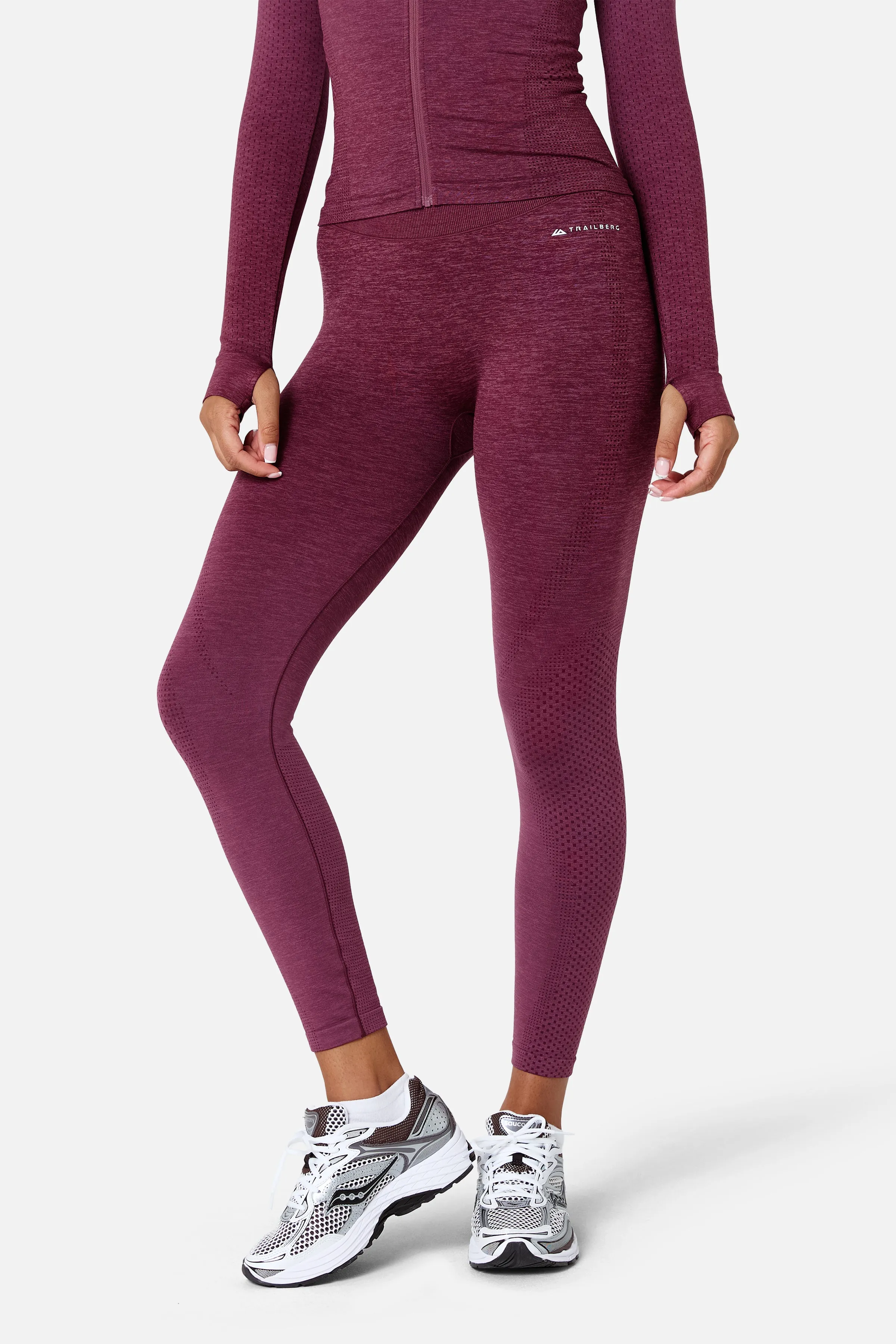Womens Evocurve Seamless Legging - Mineral Blush sold by Trailberg