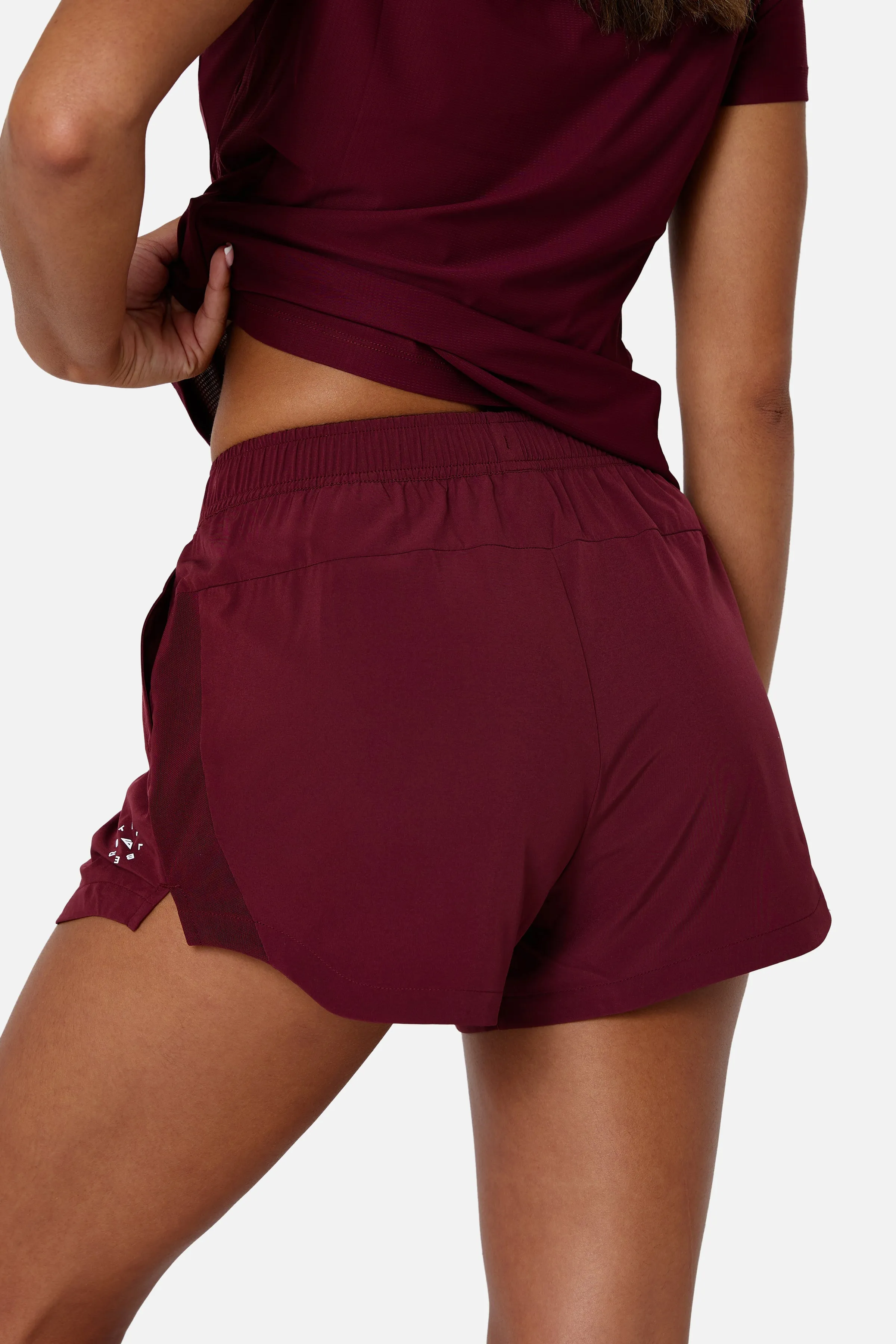 Womens Tide Short - Deep Claret sold by Trailberg product image thumbnail 3