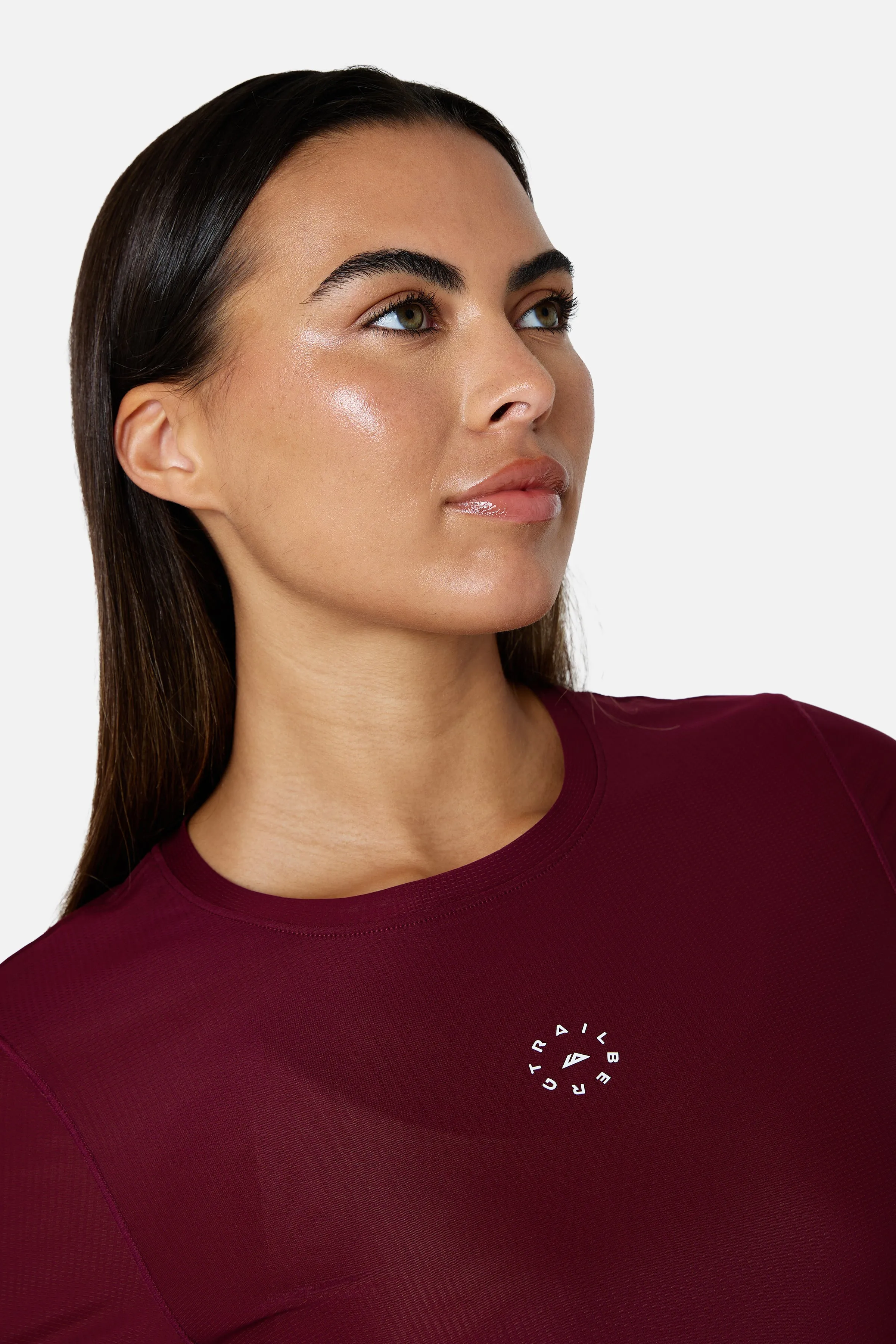 Womens Tide Tee - Deep Claret sold by Trailberg product image thumbnail 3