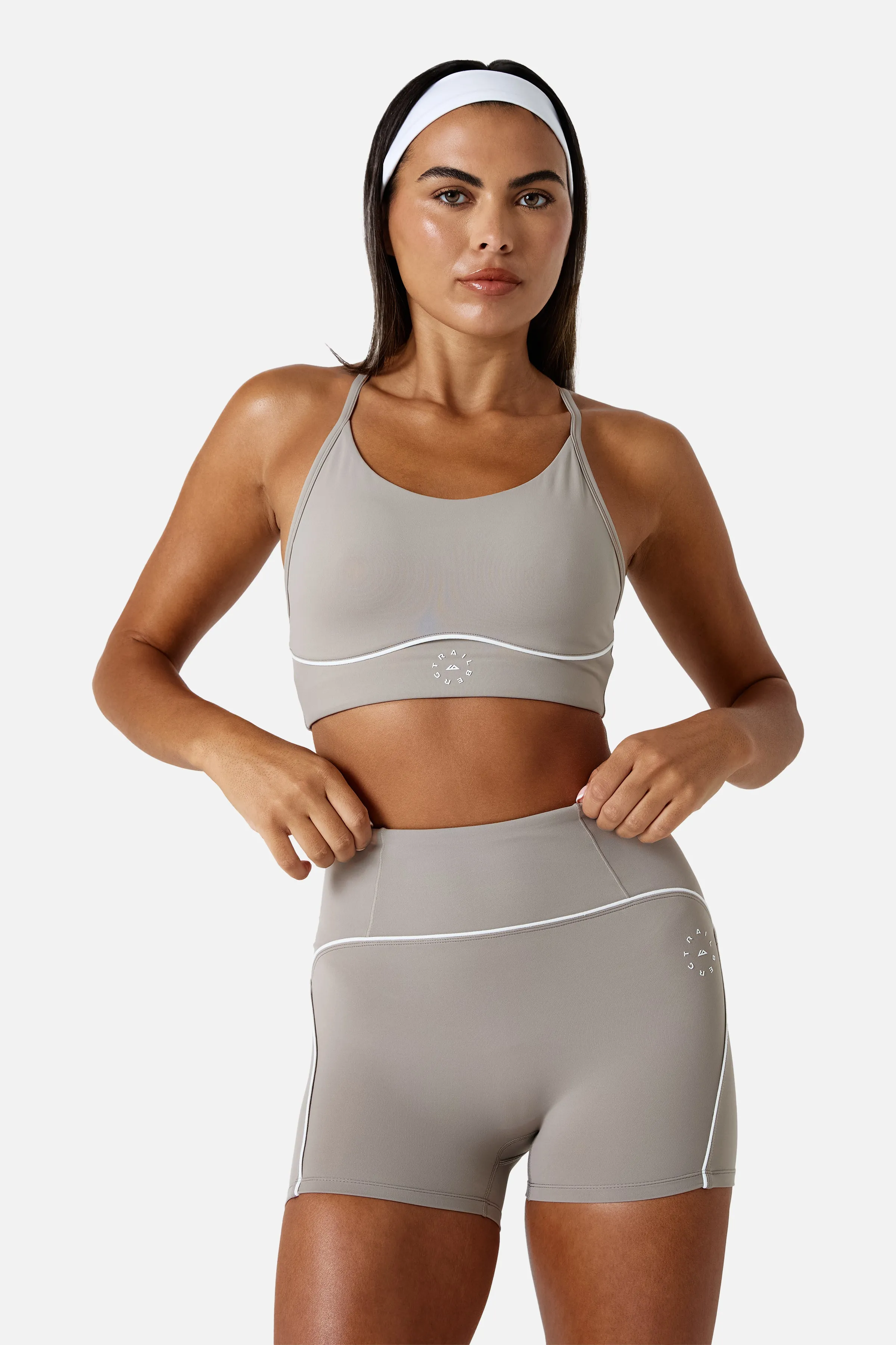 Womens Drift Short - Pale Taupe sold by Trailberg product image thumbnail 2