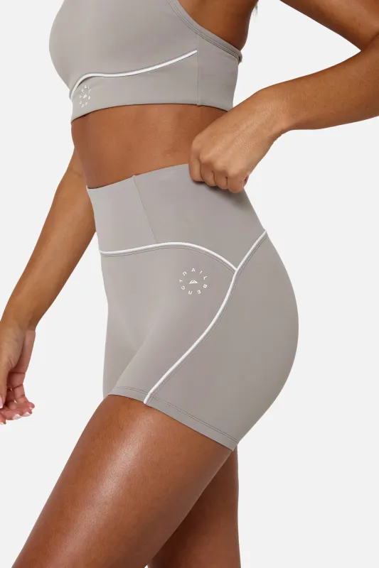 Womens Drift Short - Pale Taupe made by Trailberg
