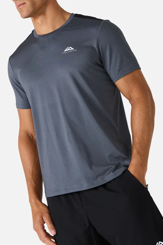 Rapid Dash 2.0 Tee - Black/Graphite Grey made by Trailberg