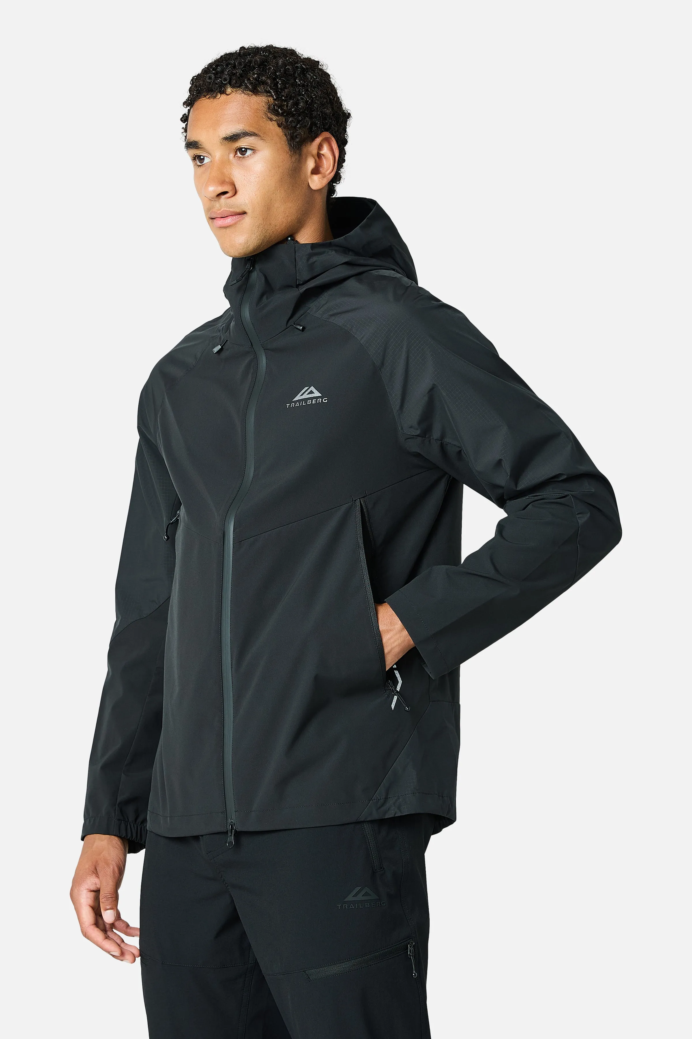 Strata Weatherproof Jacket - Black sold by Trailberg product image thumbnail 5