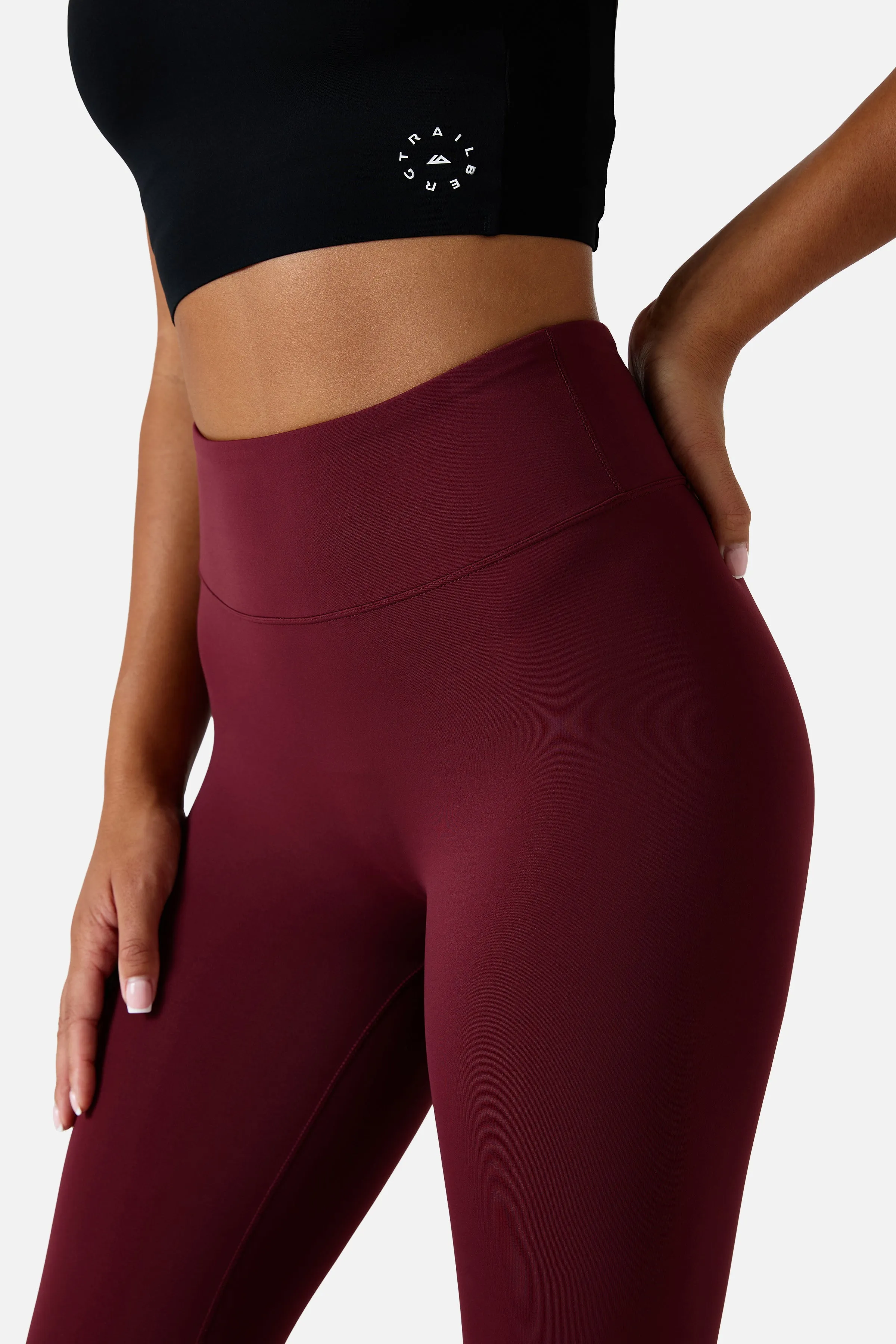Womens Sculpt Core Legging - Deep Claret sold by Trailberg product image thumbnail 3