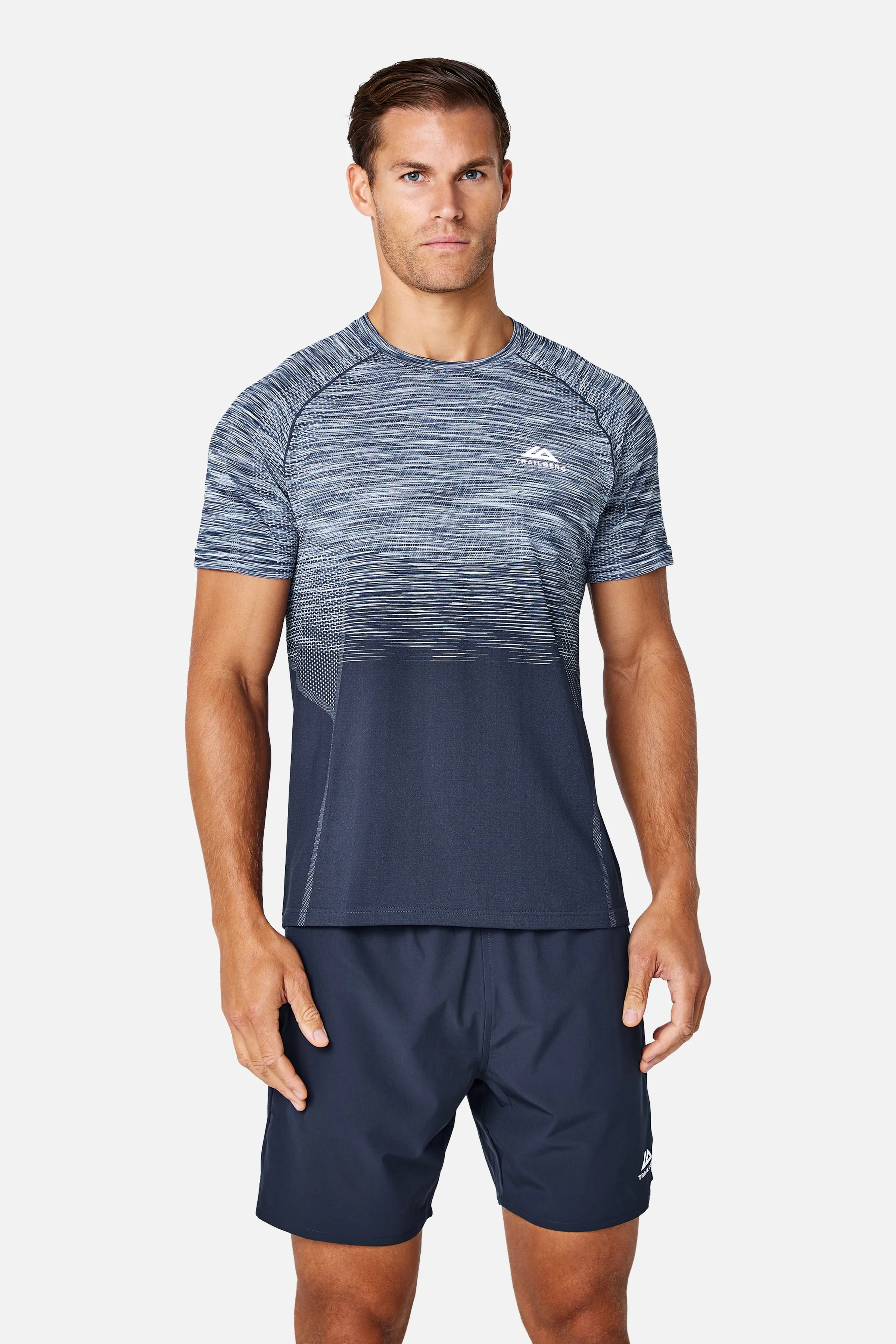 Arc Seamless 2.0 Tee - Shadowcore/Midnight Blue sold by Trailberg product image thumbnail 3