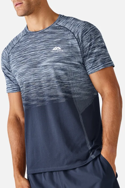 Arc Seamless 2.0 Tee - Shadowcore/Midnight Blue made by Trailberg