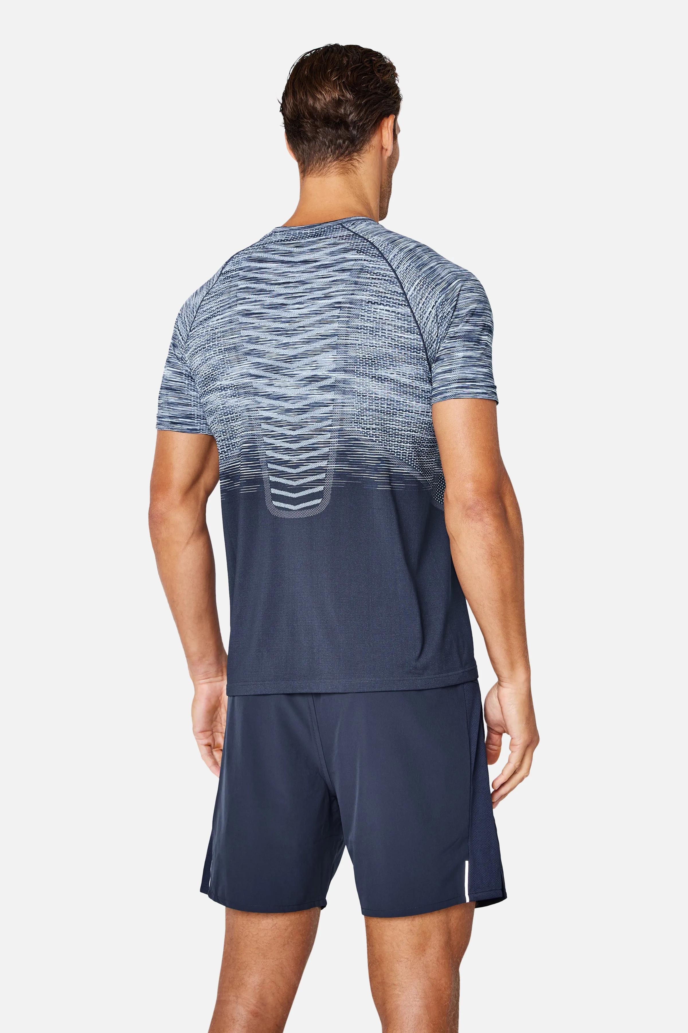 Arc Seamless 2.0 Tee - Shadowcore/Midnight Blue sold by Trailberg product image thumbnail 4