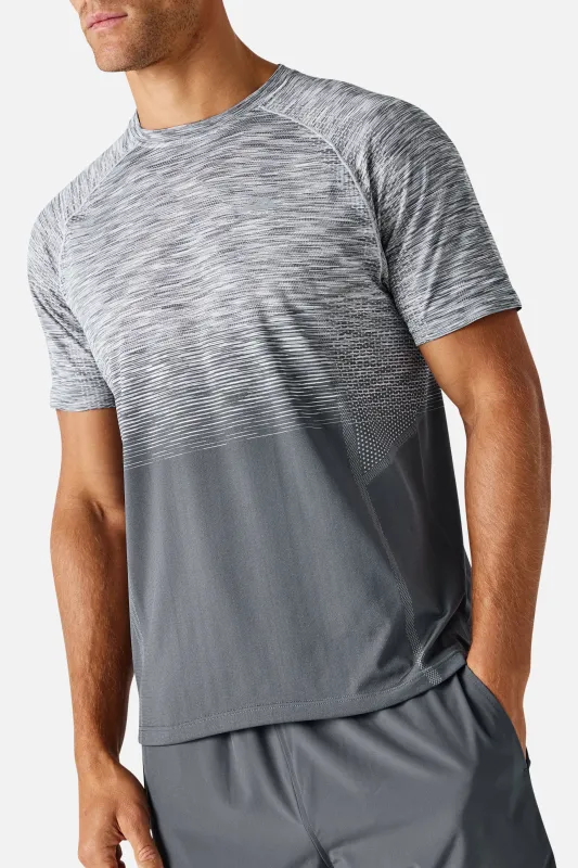 Arc Seamless 2.0 Tee - Graphite Grey/Soft Silver/Cloud Ash made by Trailberg