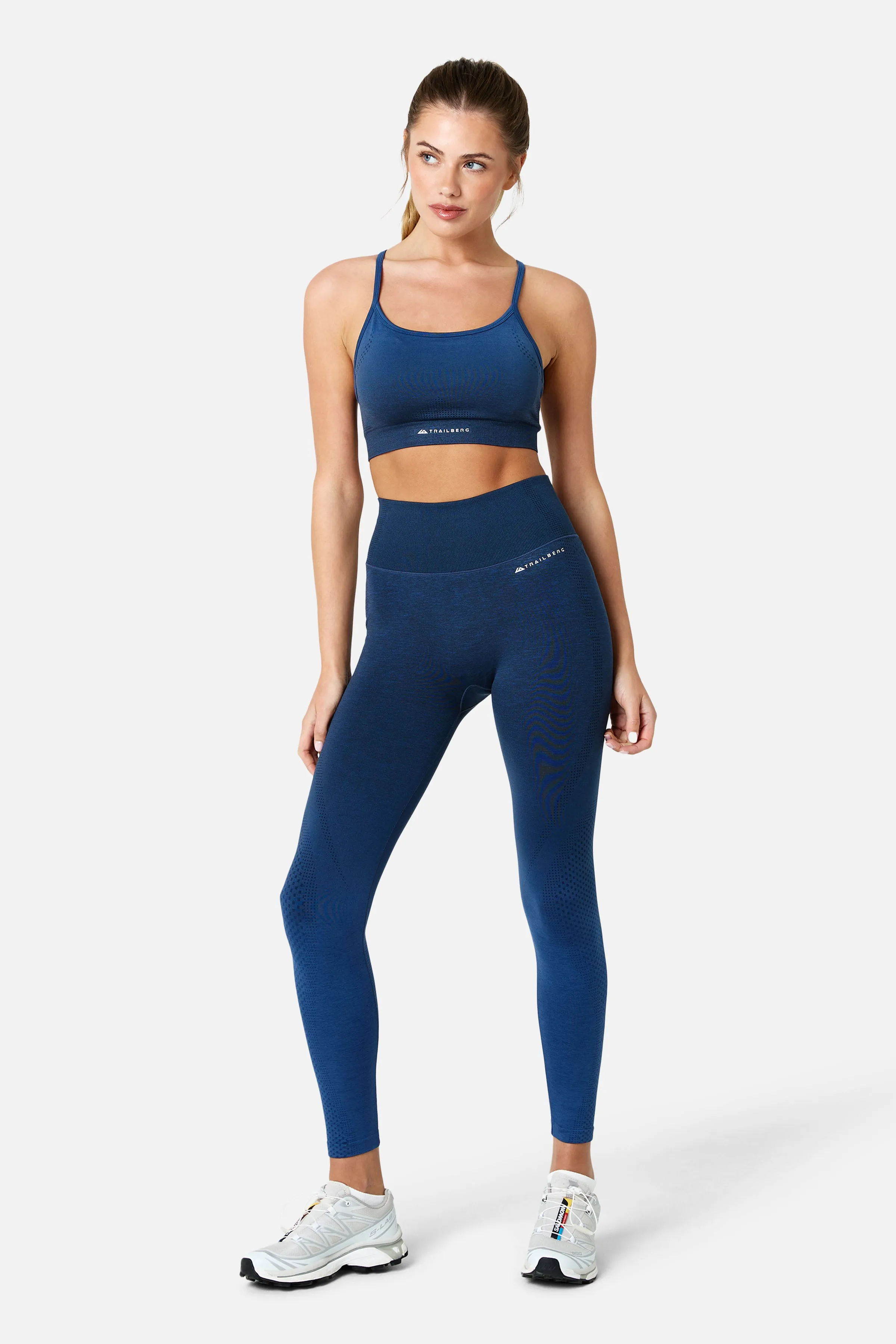 Womens Evocurve Seamless Strappy Bra - Storm Blue sold by Trailberg product image thumbnail 4