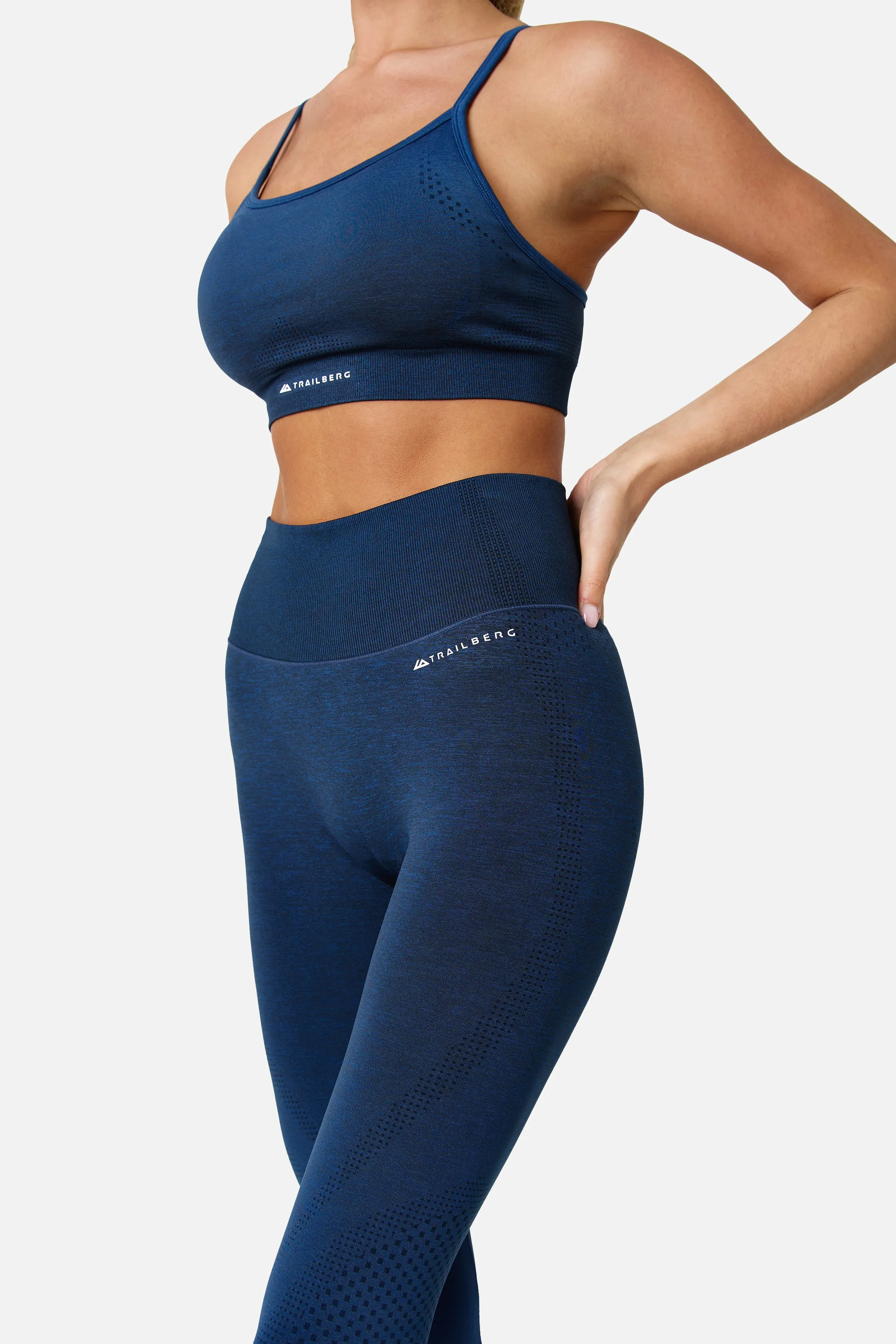 Womens Evocurve Seamless Strappy Bra - Storm Blue sold by Trailberg product image thumbnail 2