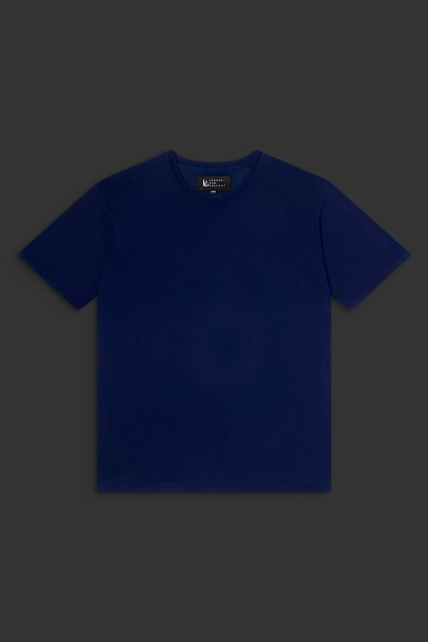 Derek Tee Indigo sold by Urbane & Gallant product image thumbnail 2