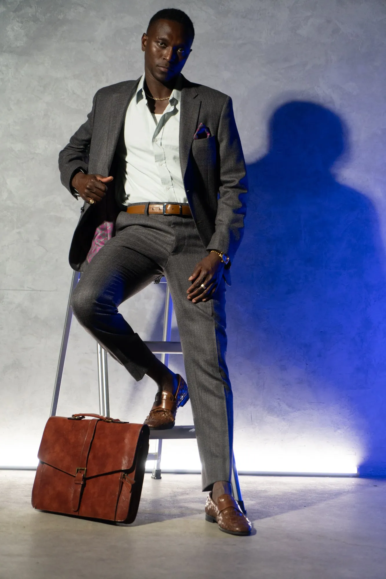 Nelson Shirt Cloud sold by Urbane & Gallant