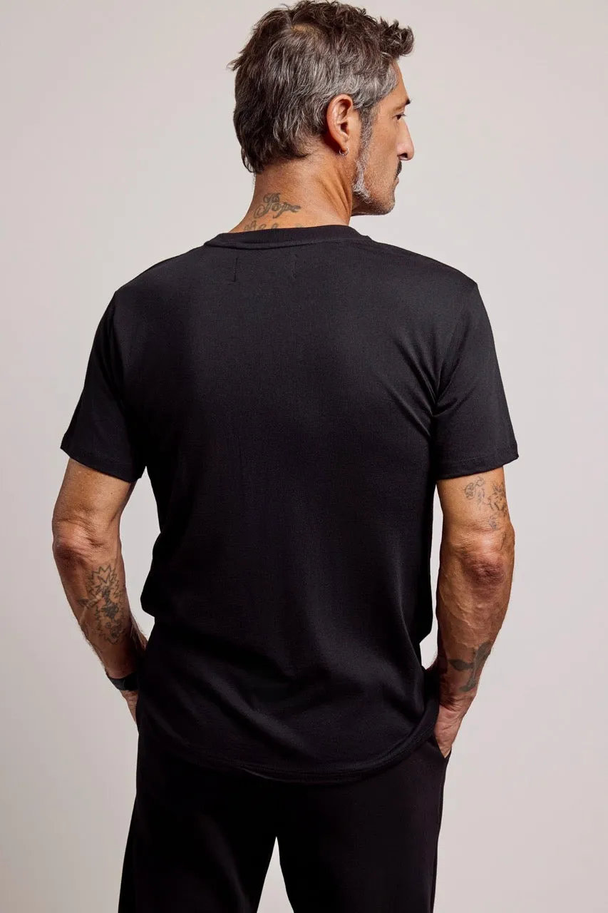 Derek Tee Black sold by Urbane & Gallant product image thumbnail 2