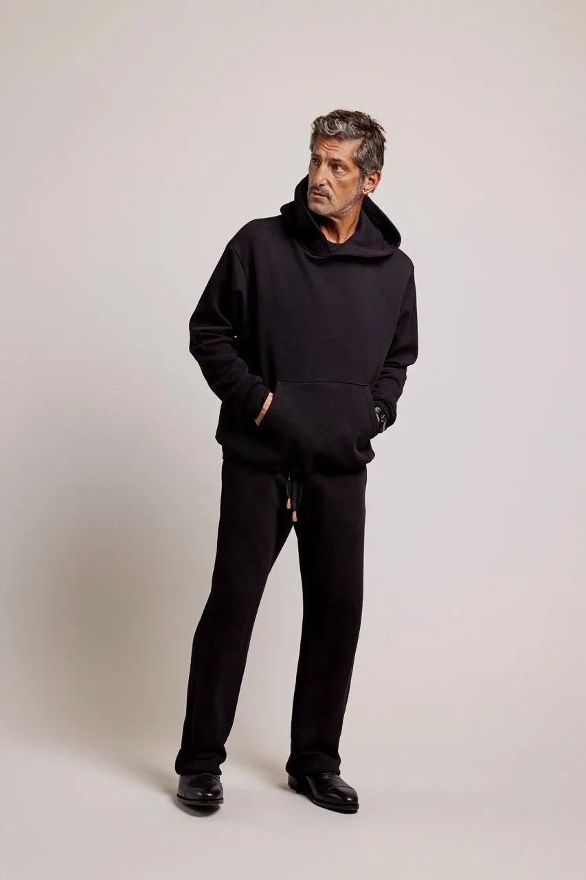 Lewis Lounge Hoodie Black sold by Urbane & Gallant product image thumbnail 2