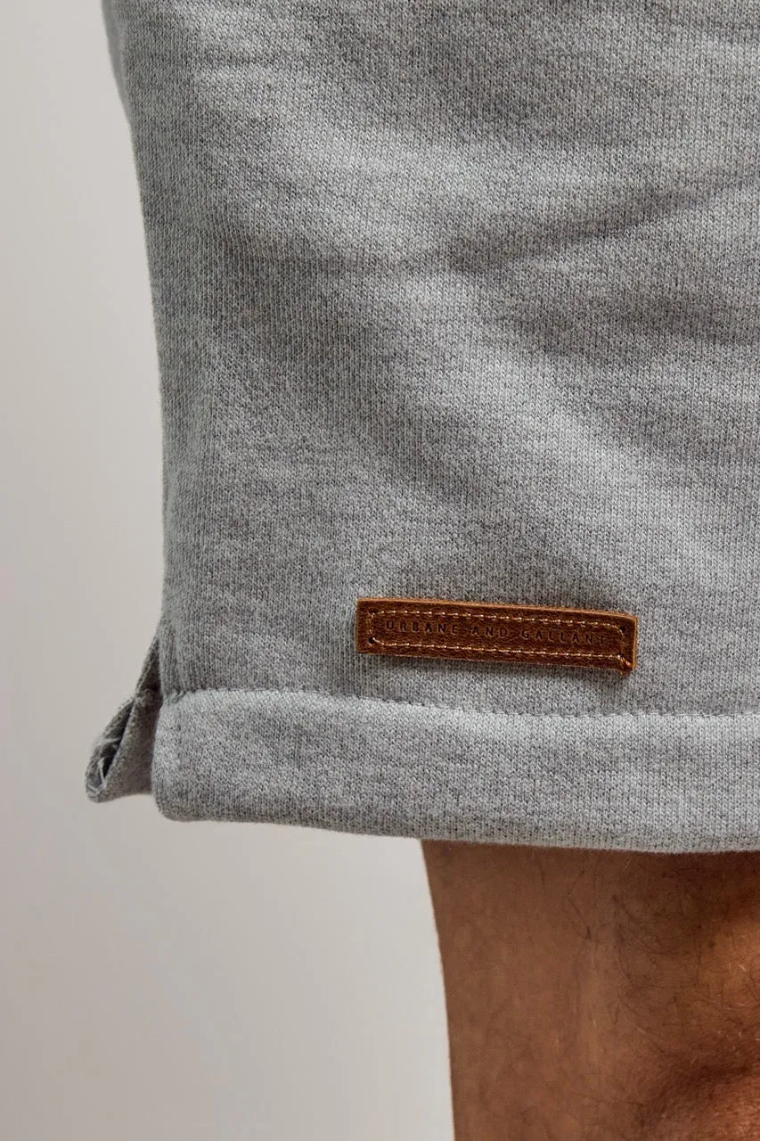 Liddell Lounge Shorts Heather Grey sold by Urbane & Gallant product image thumbnail 4