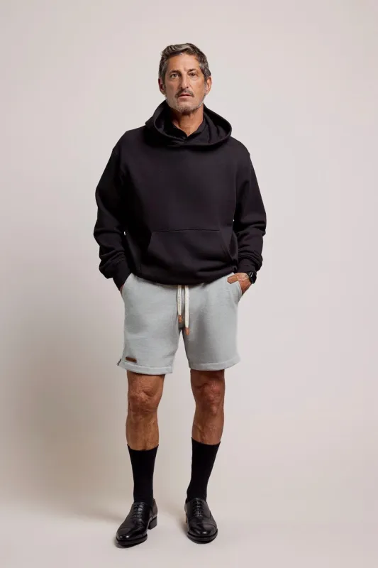 Liddell Lounge Shorts Heather Grey sold by Urbane & Gallant