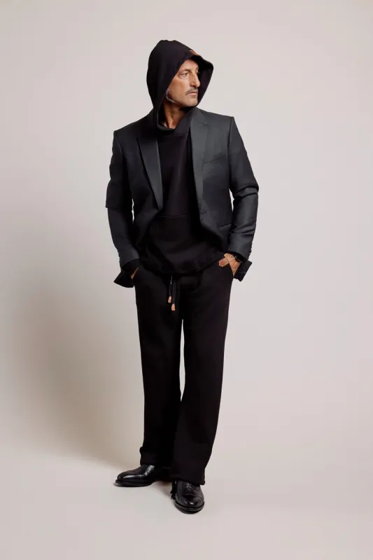 Lewis Lounge Pant Black sold by Urbane & Gallant