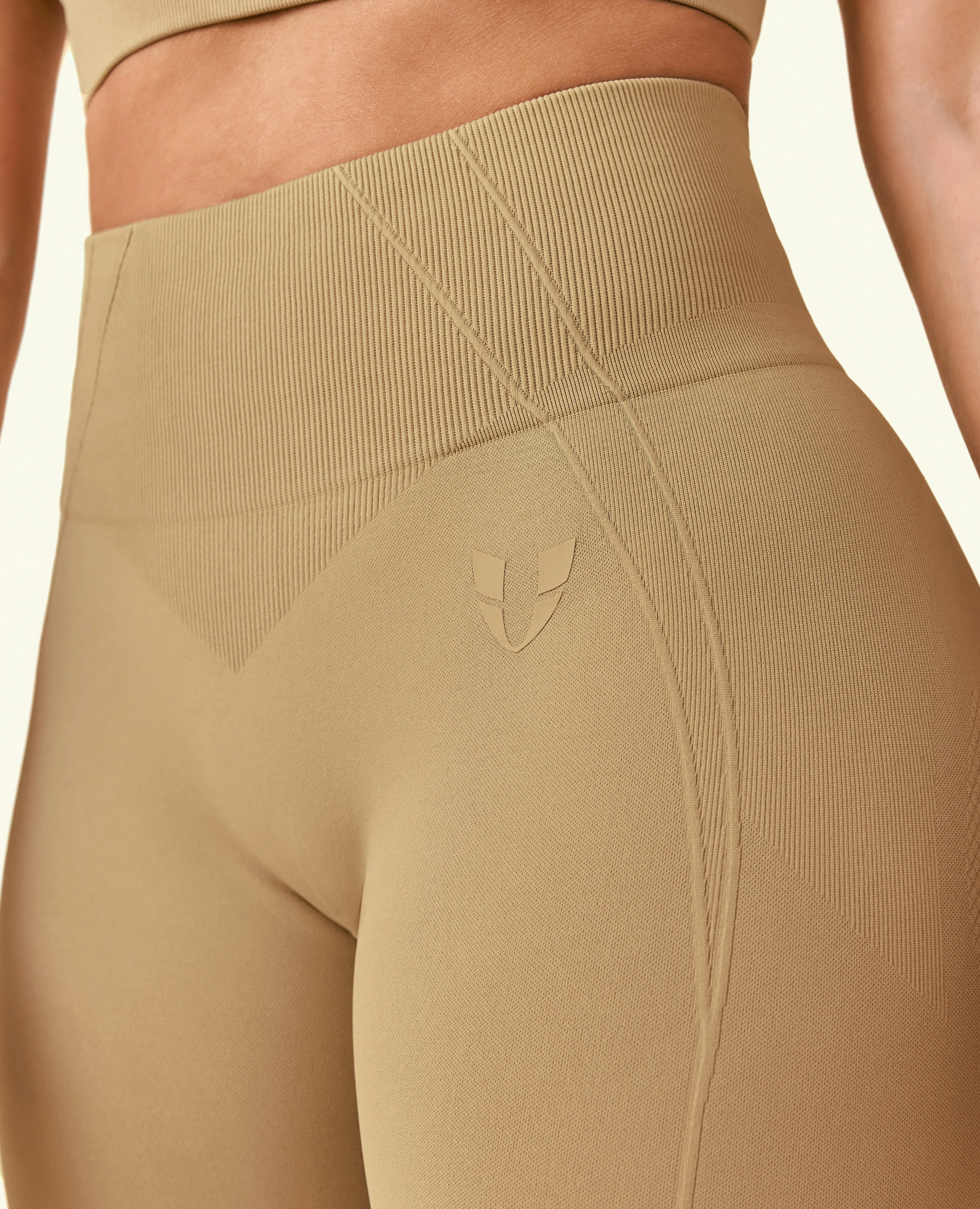 US Exclusive | Sculpt Lift Seamless Leggings - Earth Brown sold by Firm Abs product image thumbnail 4