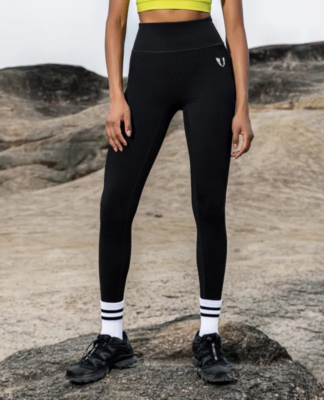 Powerful Belted Cargo leggings - Black sold by Firm Abs