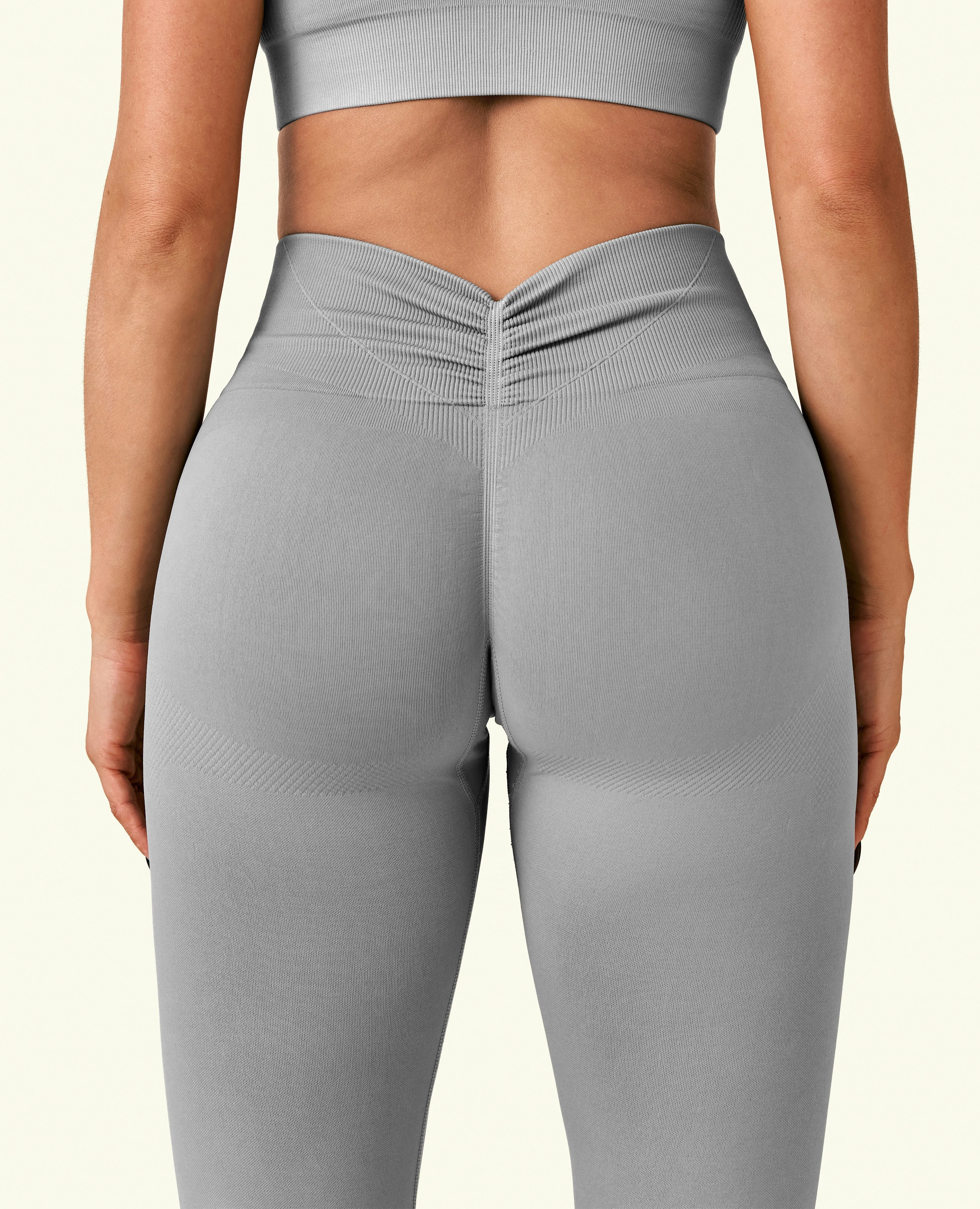 Sculpt Lift Seamless Leggings - Cement Grey sold by Firm Abs product image thumbnail 5