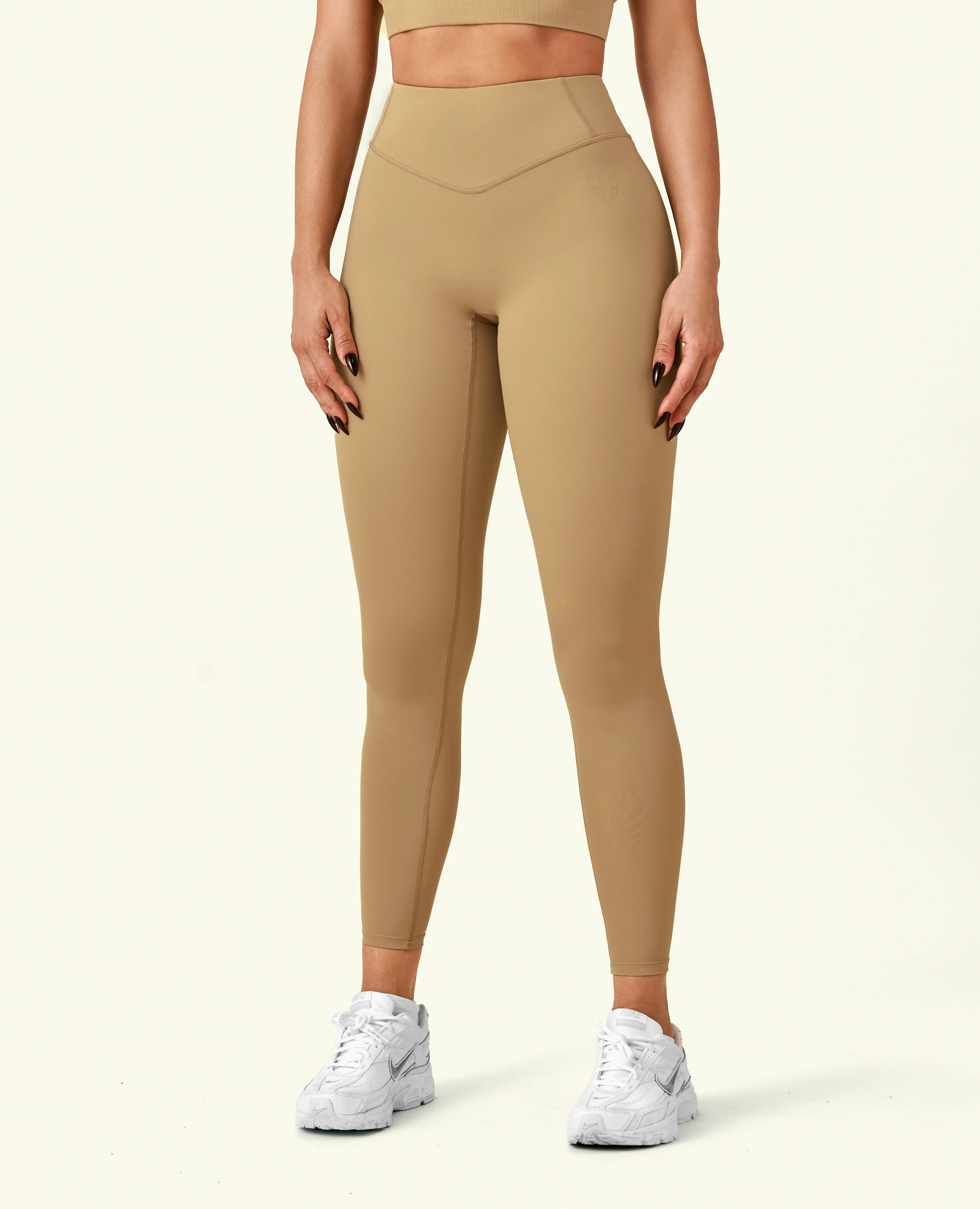 Active High Waist Leggings - Earth Brown sold by Firm Abs product image thumbnail 3