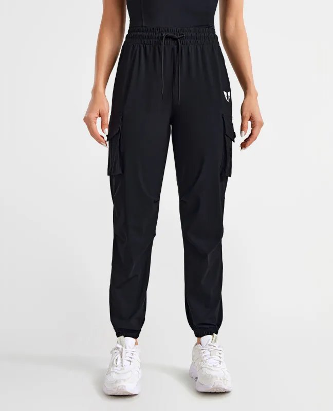 Cargo Pocket Joggers - Black sold by Firm Abs