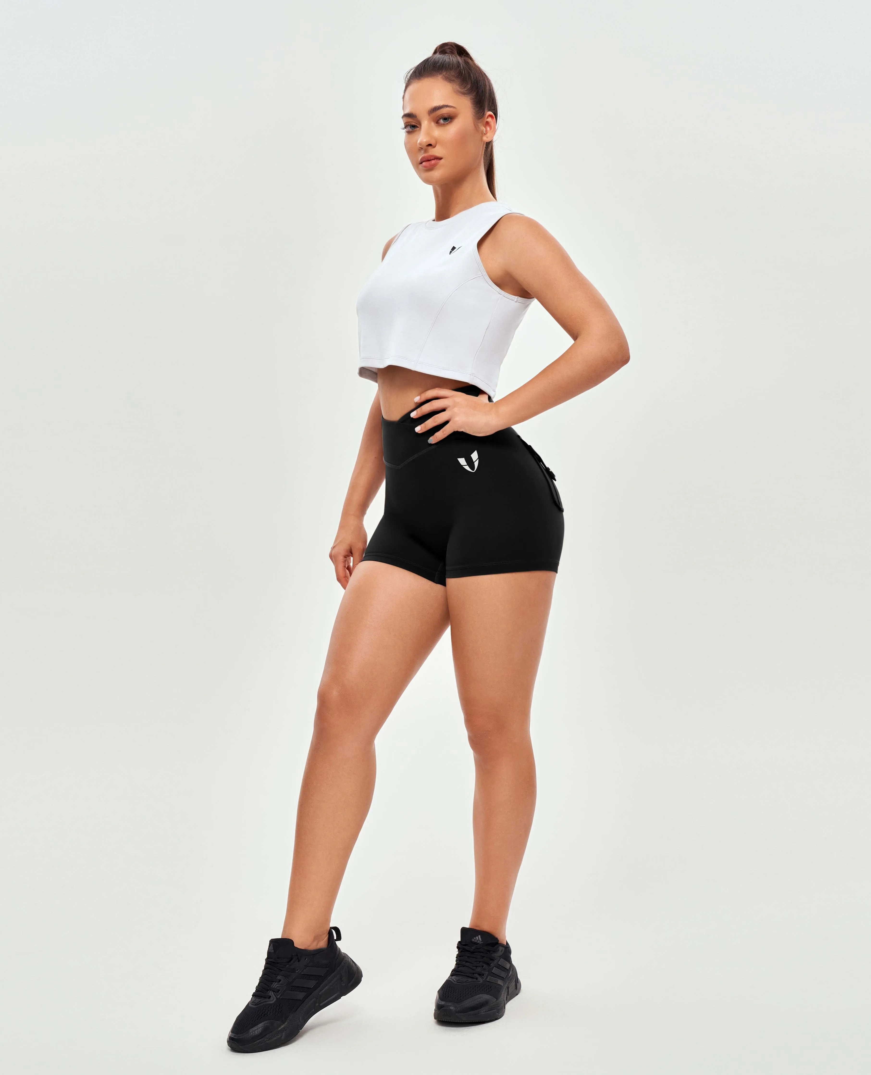 Athletic Crop Top - White sold by Firm Abs product image thumbnail 5