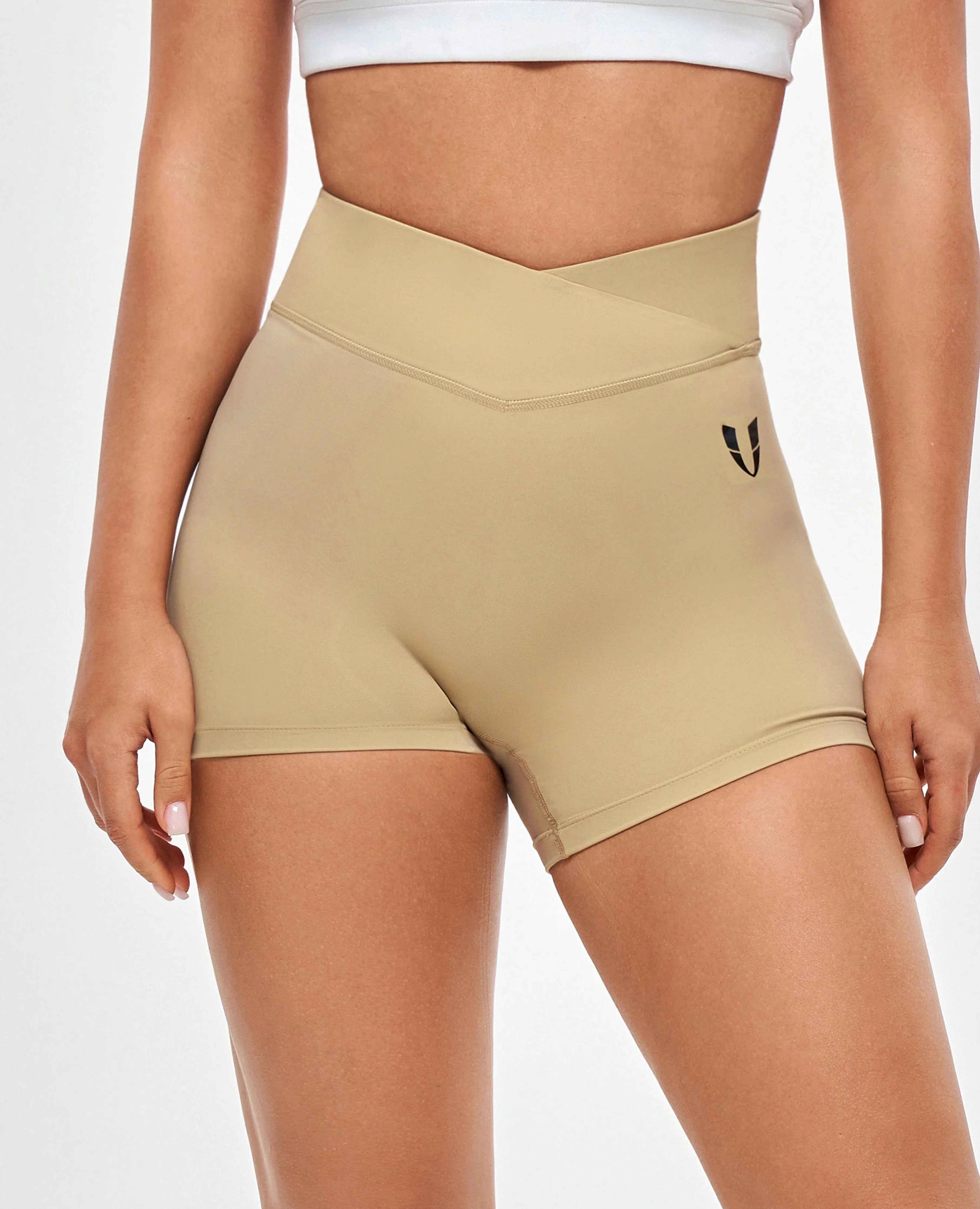 V-waist Cargo Shorts Plus-Khaki Yellow sold by Firm Abs product image thumbnail 2