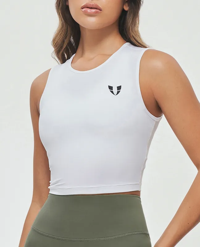 Seamless Athletic Tank - White sold by Firm Abs
