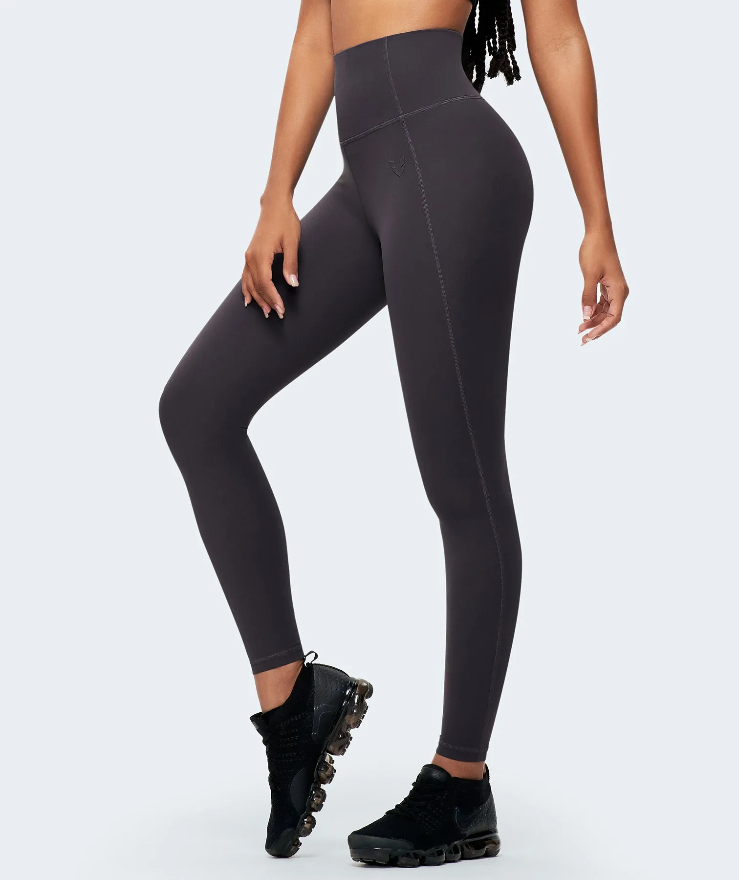 Nakedfeel High Waisted Leggings - Tephra Gray sold by Firm Abs product image thumbnail 2
