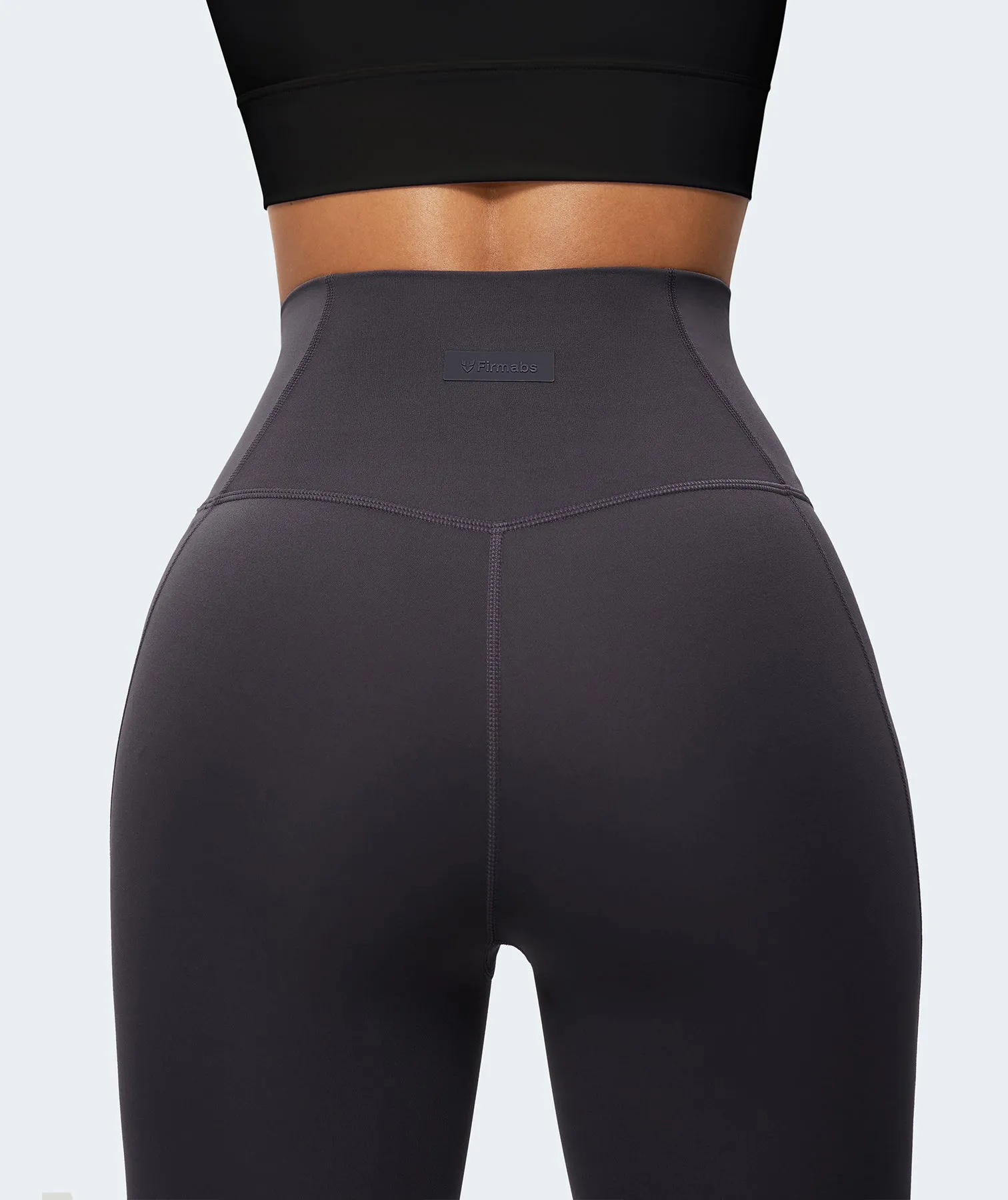 Nakedfeel High Waisted Leggings - Tephra Gray sold by Firm Abs product image thumbnail 4
