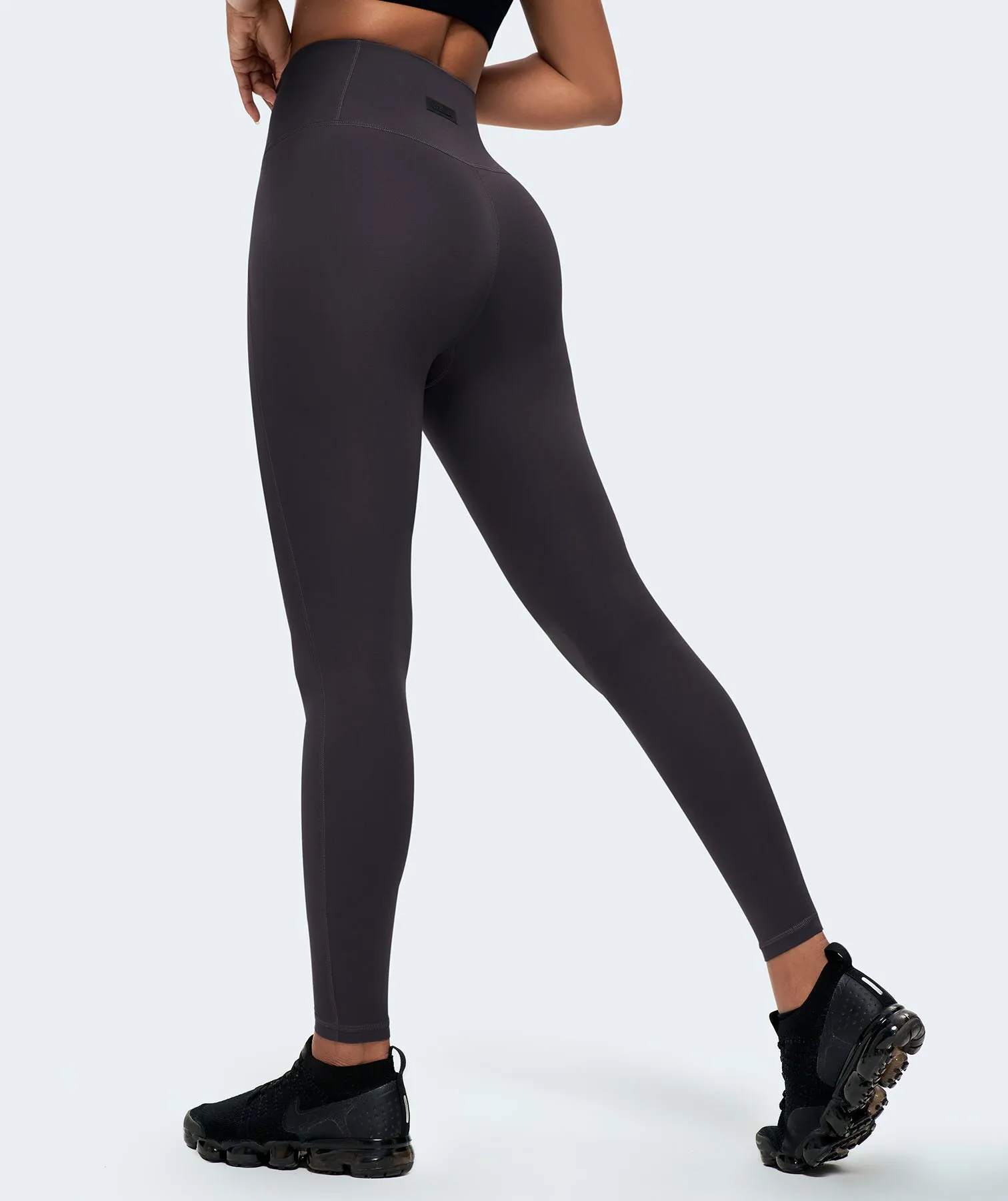 Nakedfeel High Waisted Leggings - Tephra Gray sold by Firm Abs