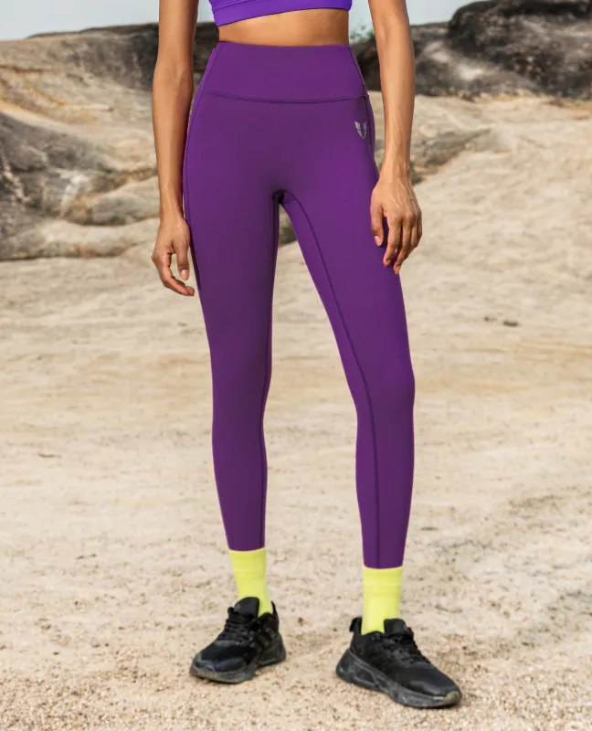 Powerful Belted Cargo leggings - Violet sold by Firm Abs