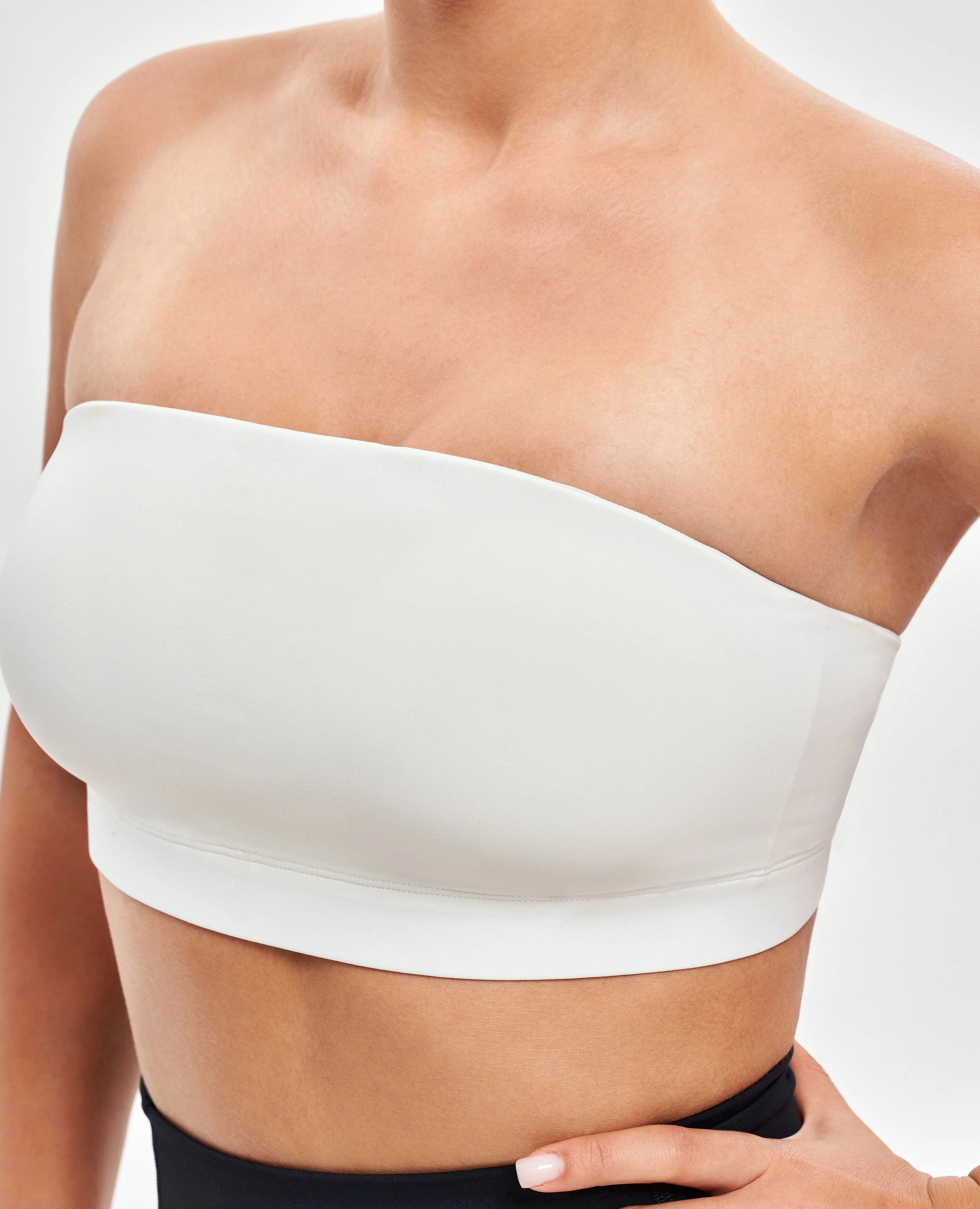 Strapless Sports Bra - White sold by Firm Abs product image thumbnail 4