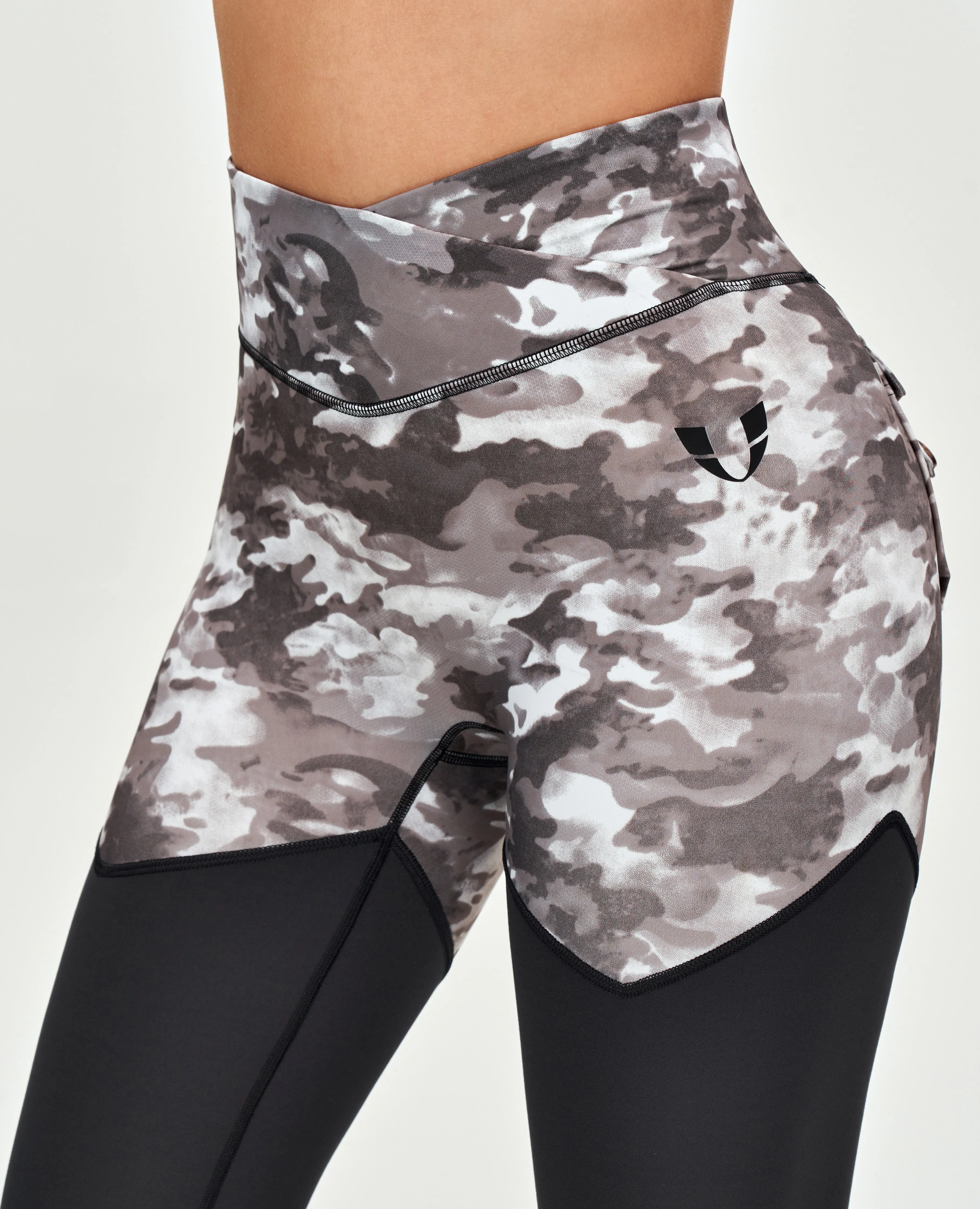 Cargo Power Leggings - Tie Dye Camo sold by Firm Abs product image thumbnail 5