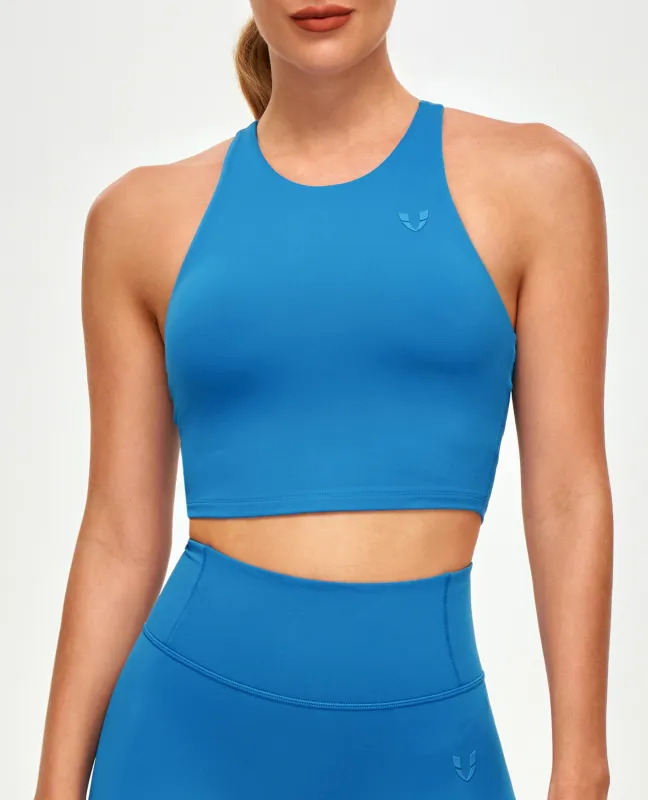 Padded Athletic Tank - Blue sold by Firm Abs