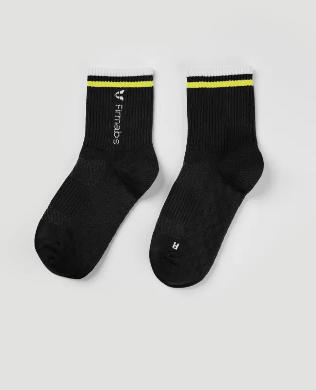 Lightweight Athletic Socks - Black sold by Firm Abs