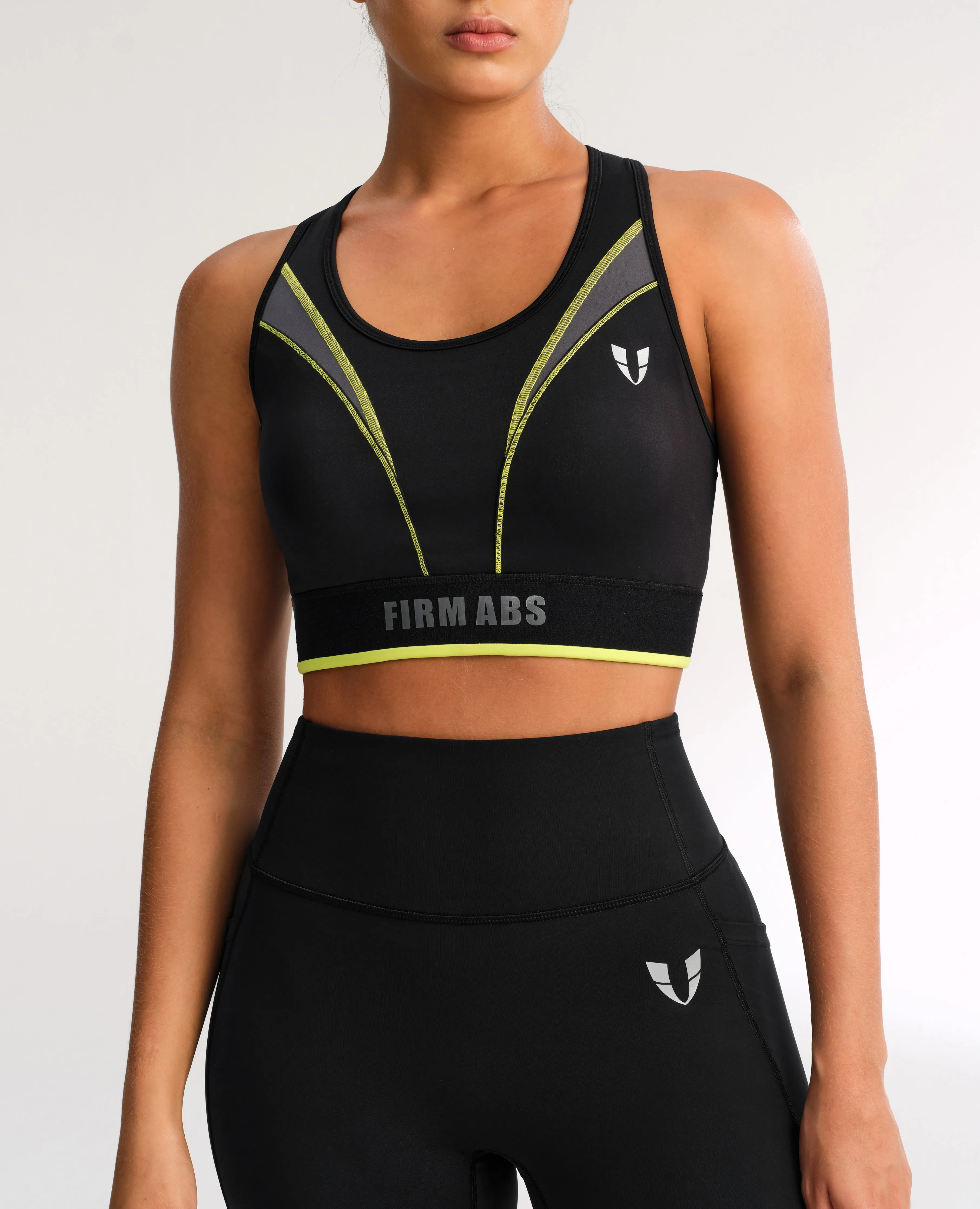 Vivid Support Sports Bra - Black sold by Firm Abs