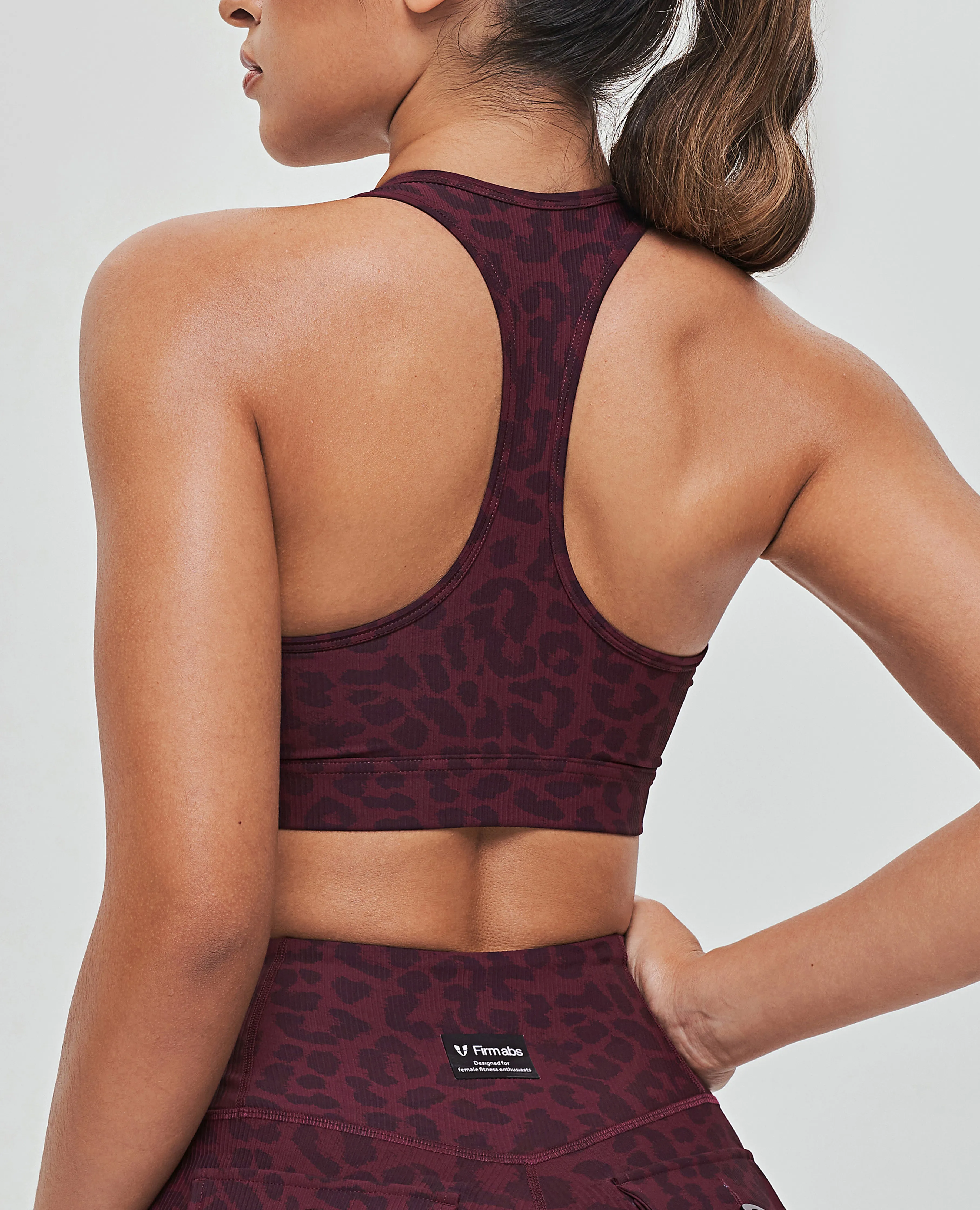 Power Sports Bra - Red Leopard sold by Firm Abs product image thumbnail 2