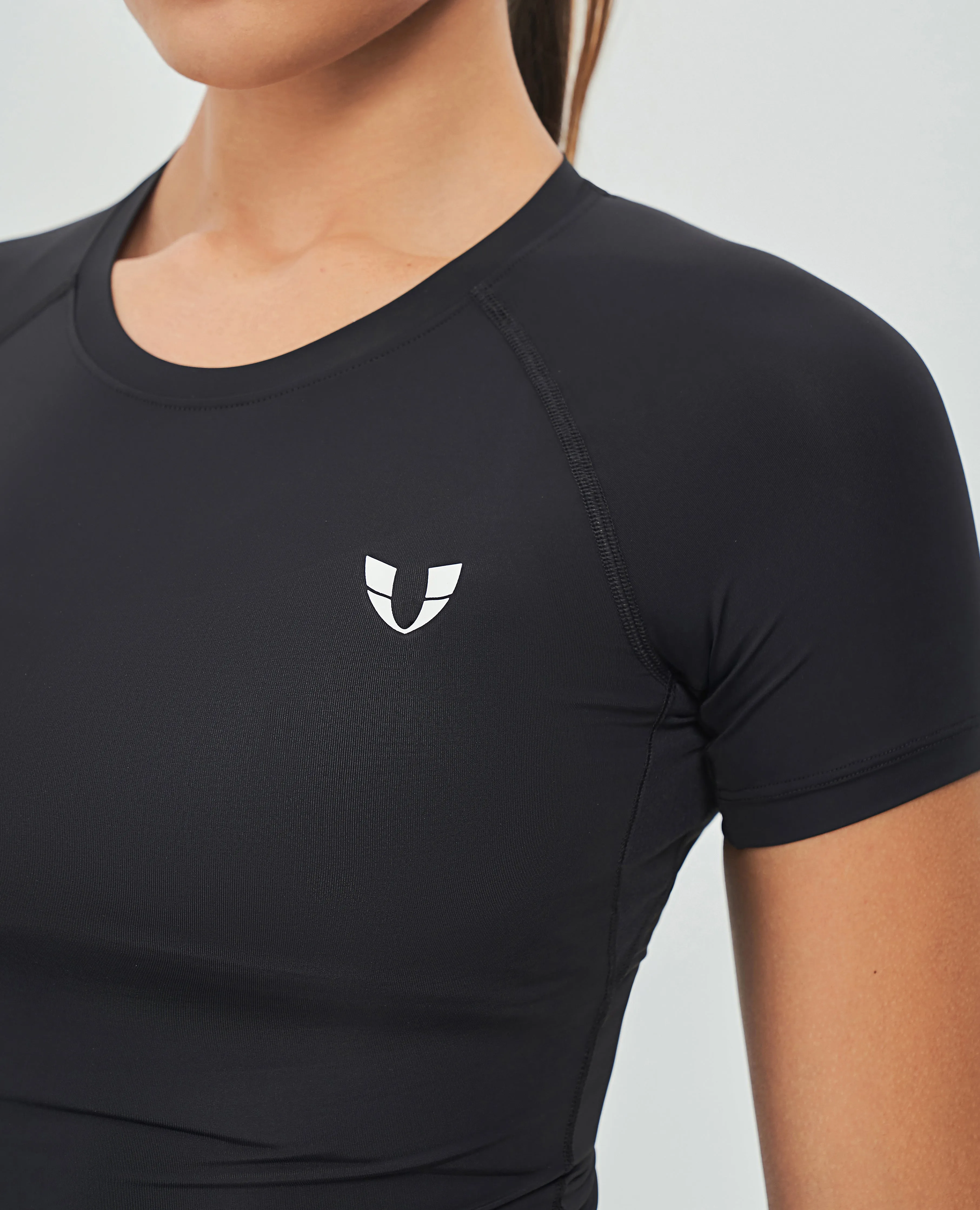 Basic Gym T-shirt - Black sold by Firm Abs product image thumbnail 4